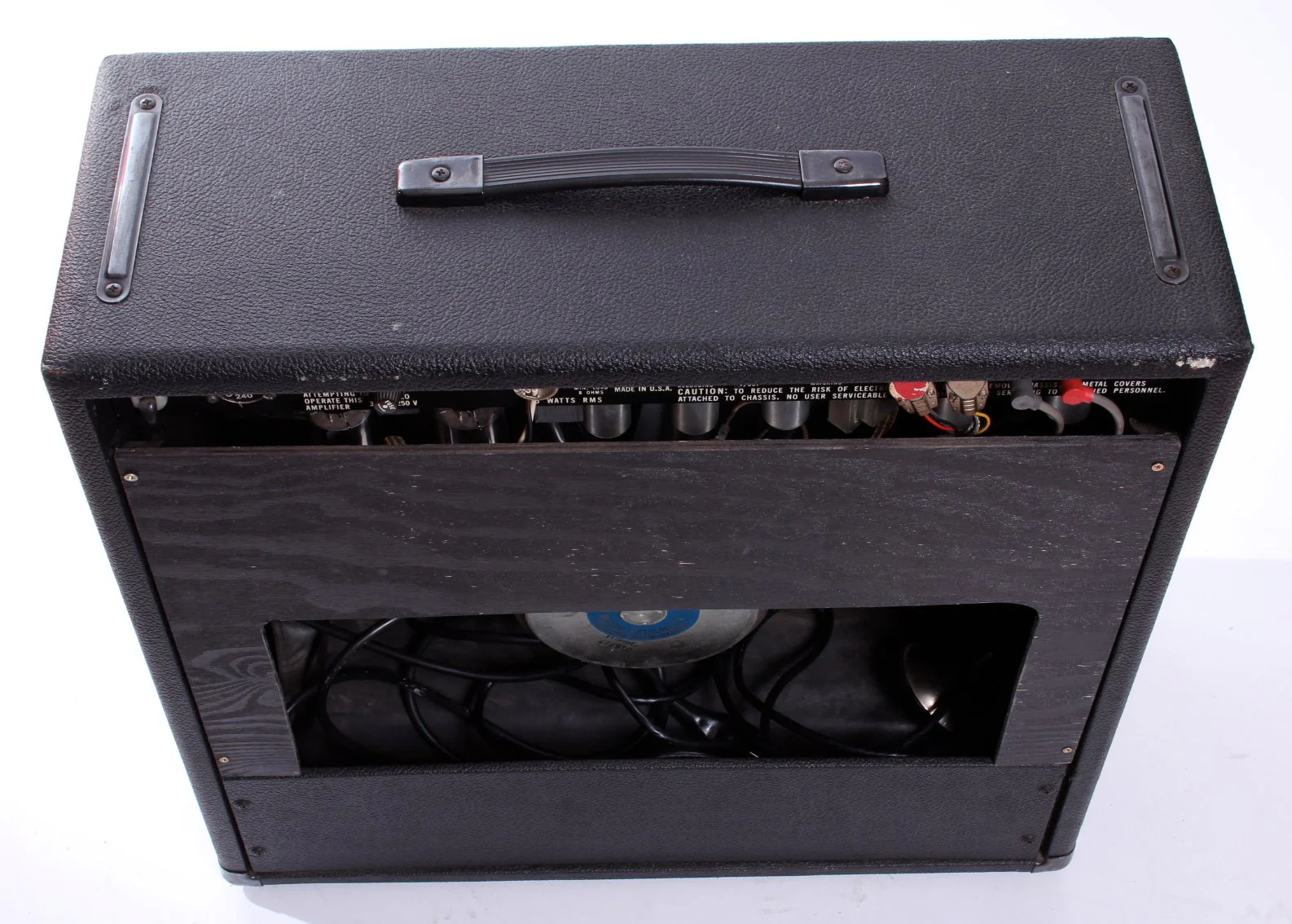 1980 Fender 75 1x15" Combo Tube Amp - Image 2
