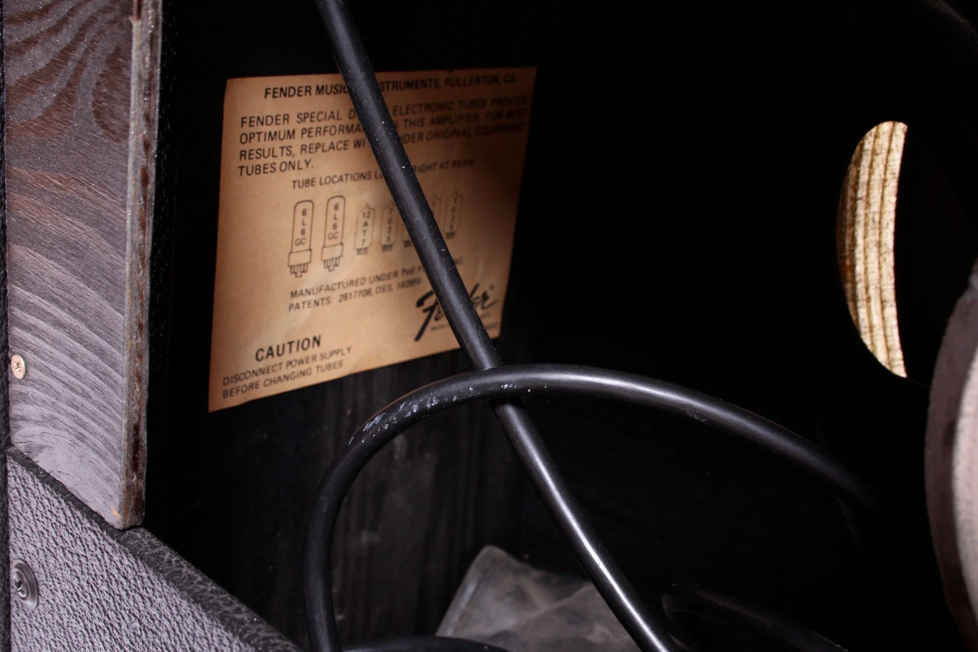 1980 Fender 75 1x15" Combo Tube Amp - Image 9