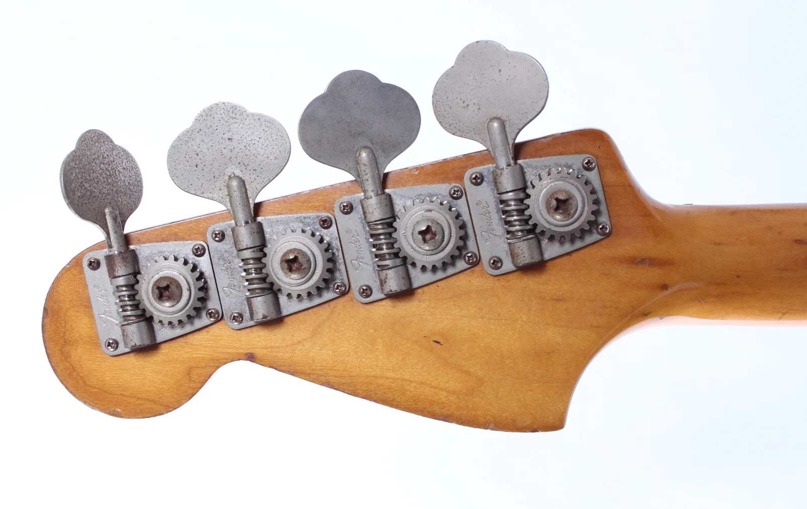 1981 Fender Musicmaster Bass wine red - Image 10