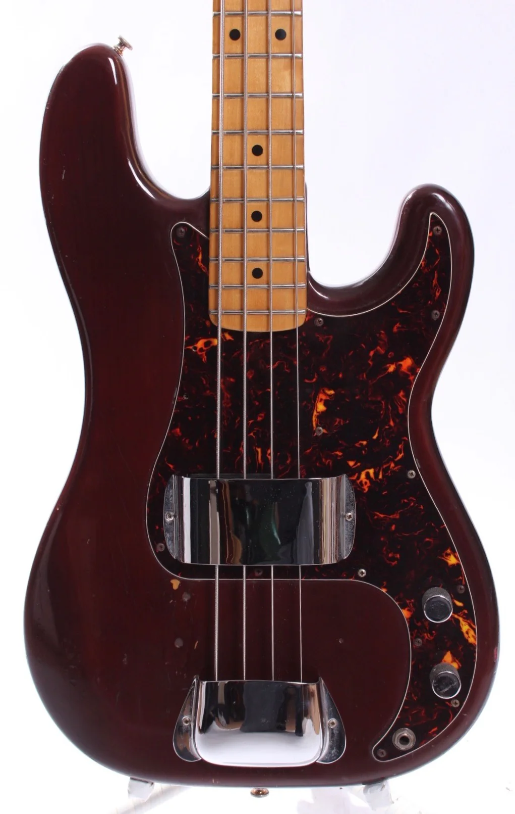 1980 Fender Precision Bass mocha brown - Image 2