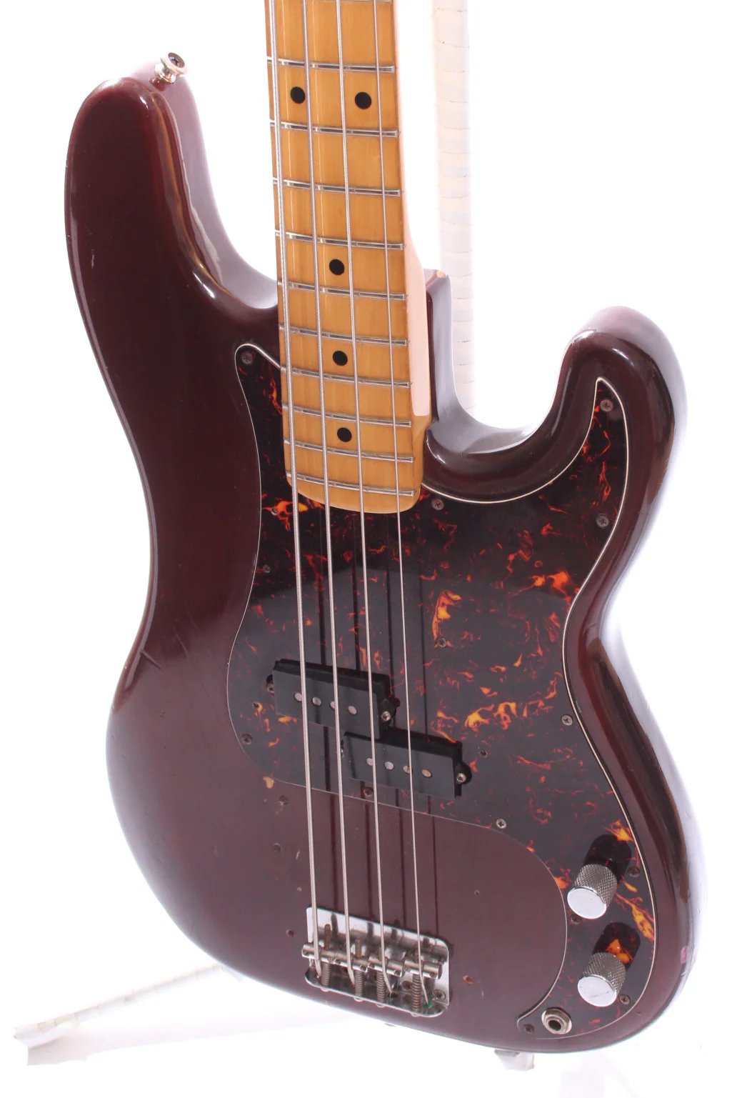 1980 Fender Precision Bass mocha brown - Image 5