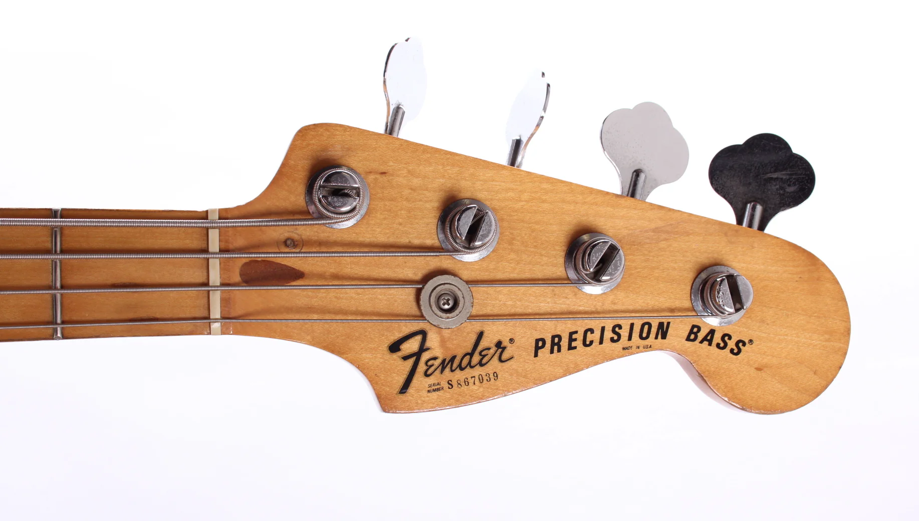 1980 Fender Precision Bass mocha brown - Image 7