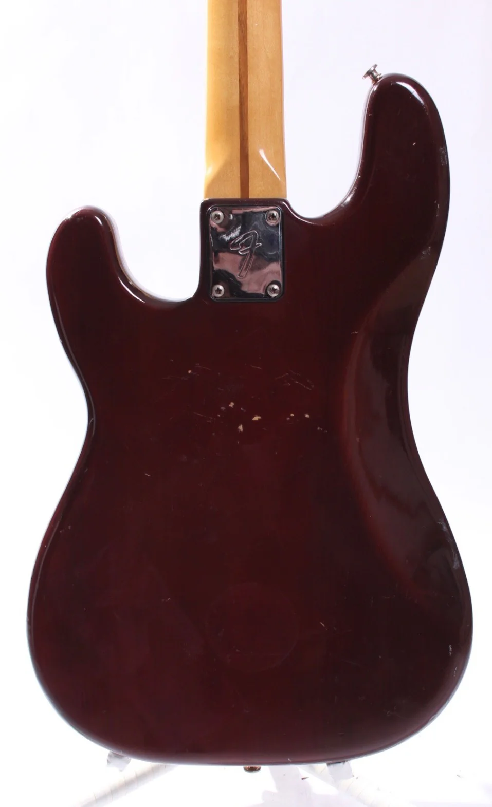 1980 Fender Precision Bass mocha brown - Image 9