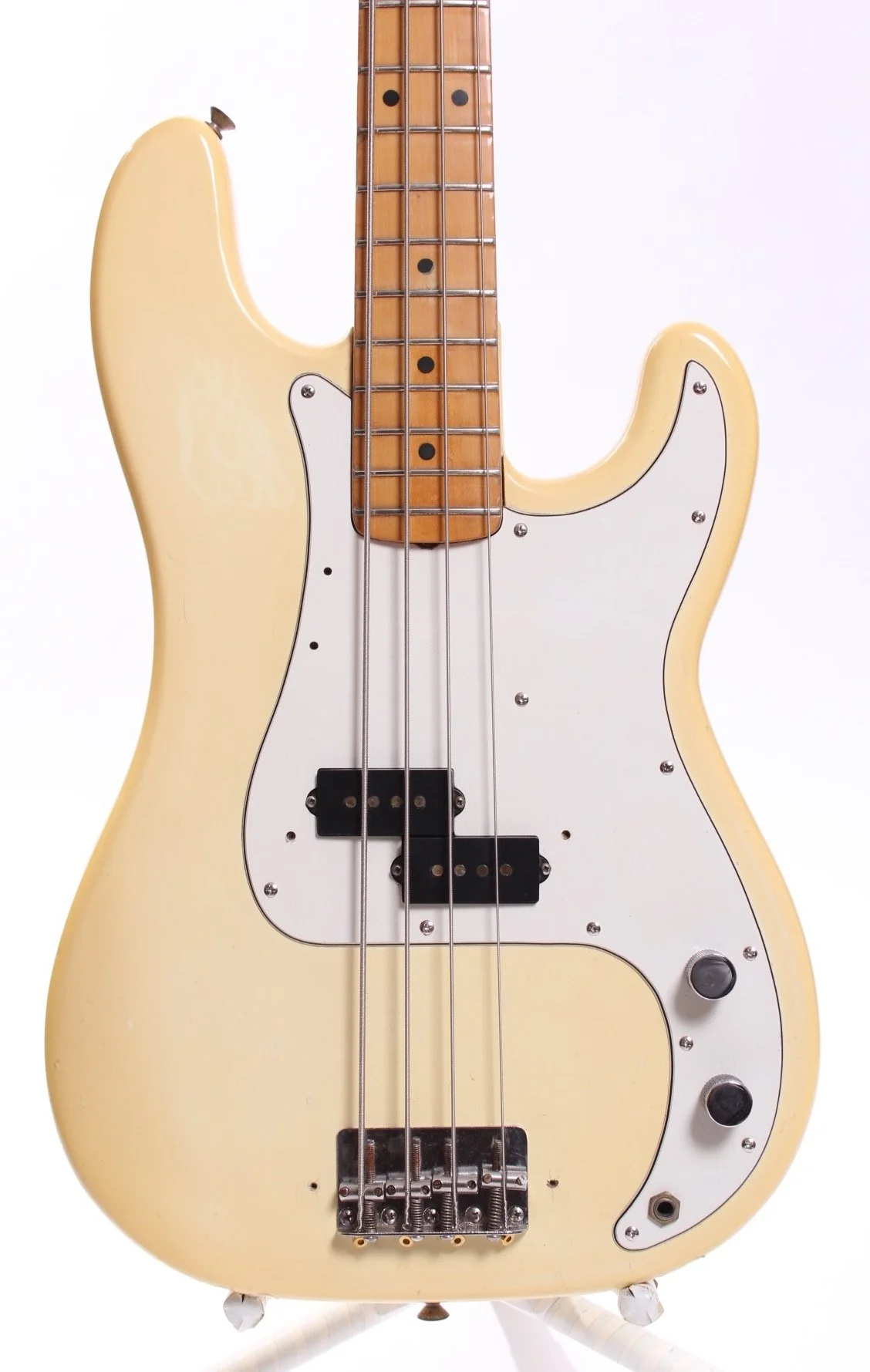 1980 Fender Precision Bass olympic white - Image 2