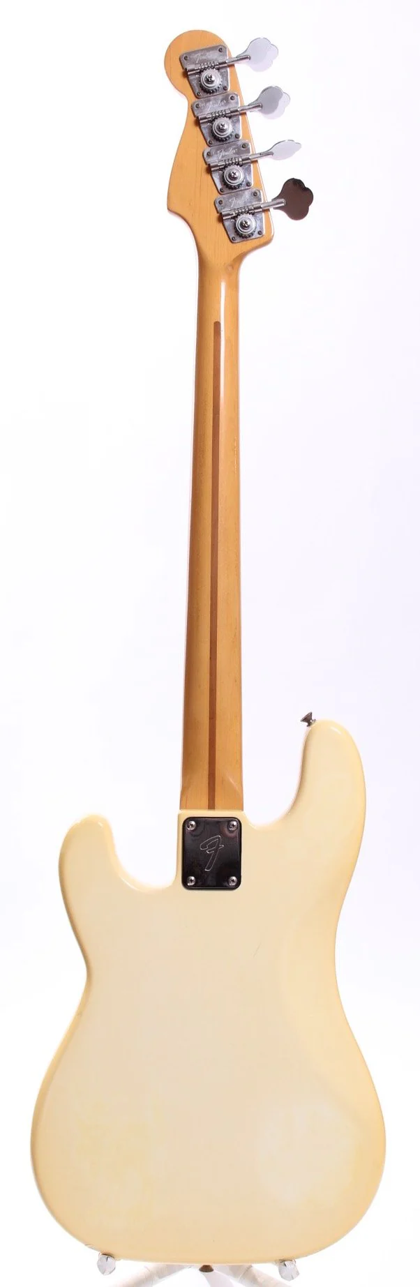 1980 Fender Precision Bass olympic white - Image 6