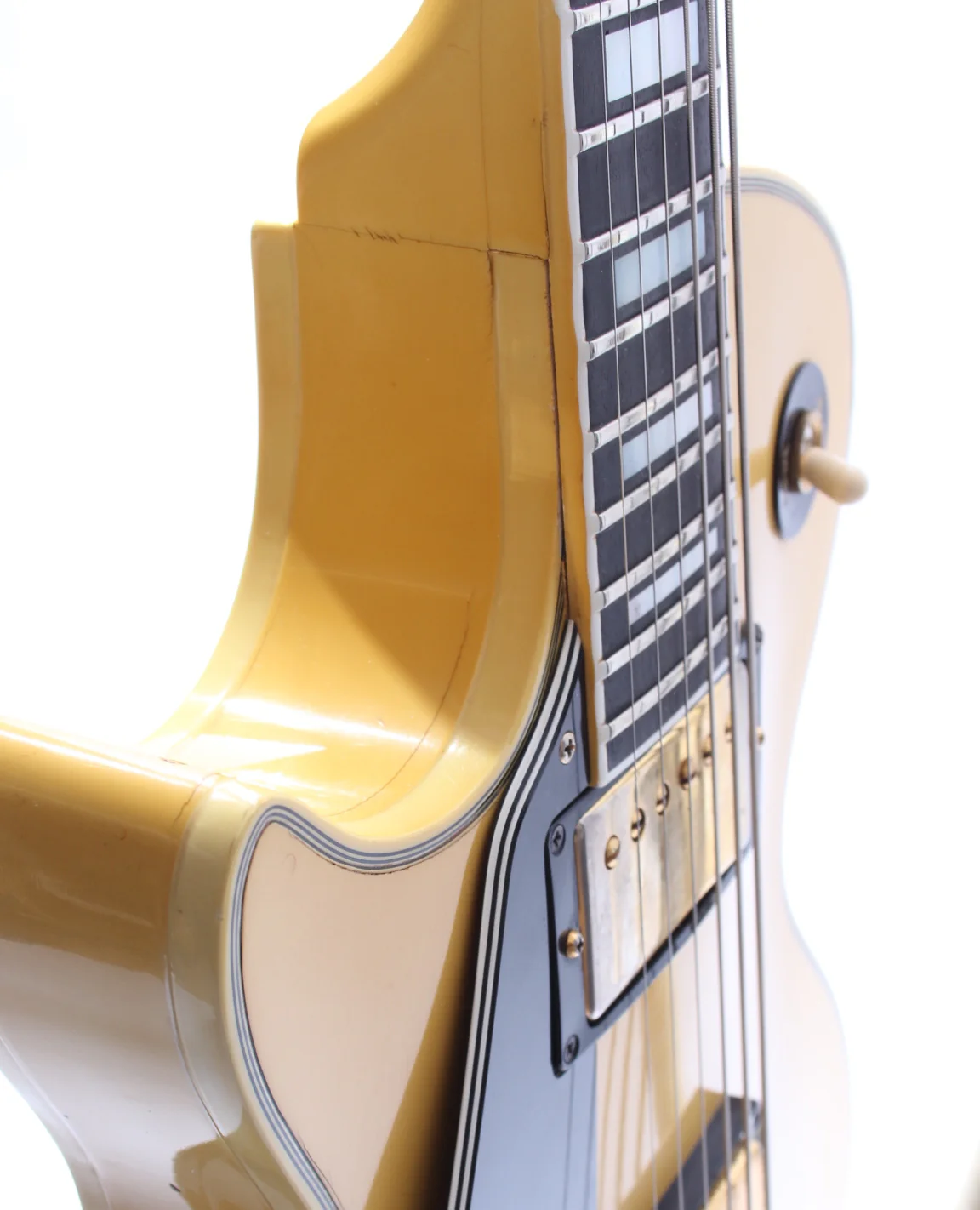 1980 Gibson Les Paul Custom lefty alpine white - Image 11