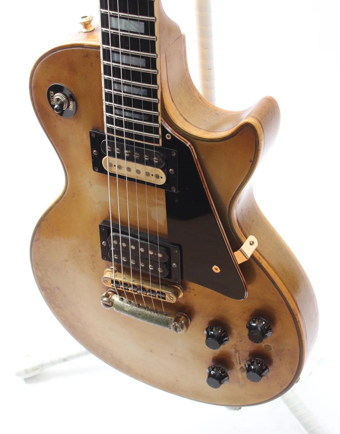 1980 Gibson Les Paul Custom silver sky - Image 10