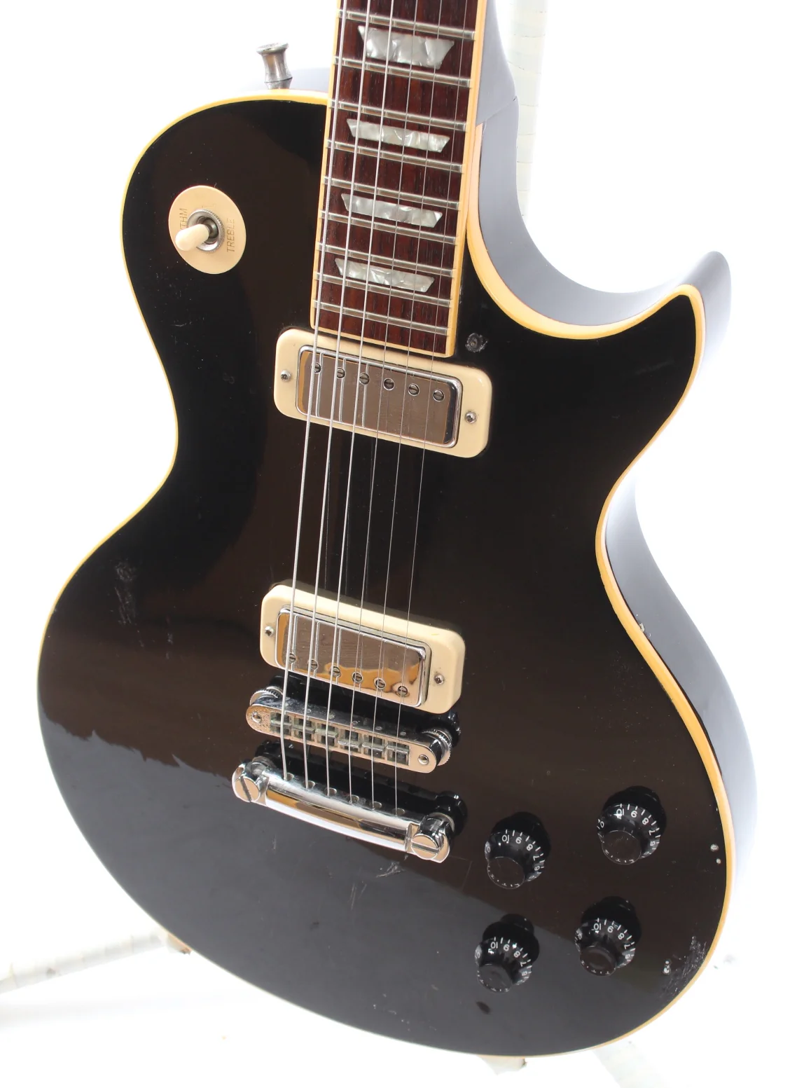 1980 Gibson Les Paul Deluxe ebony - Image 3