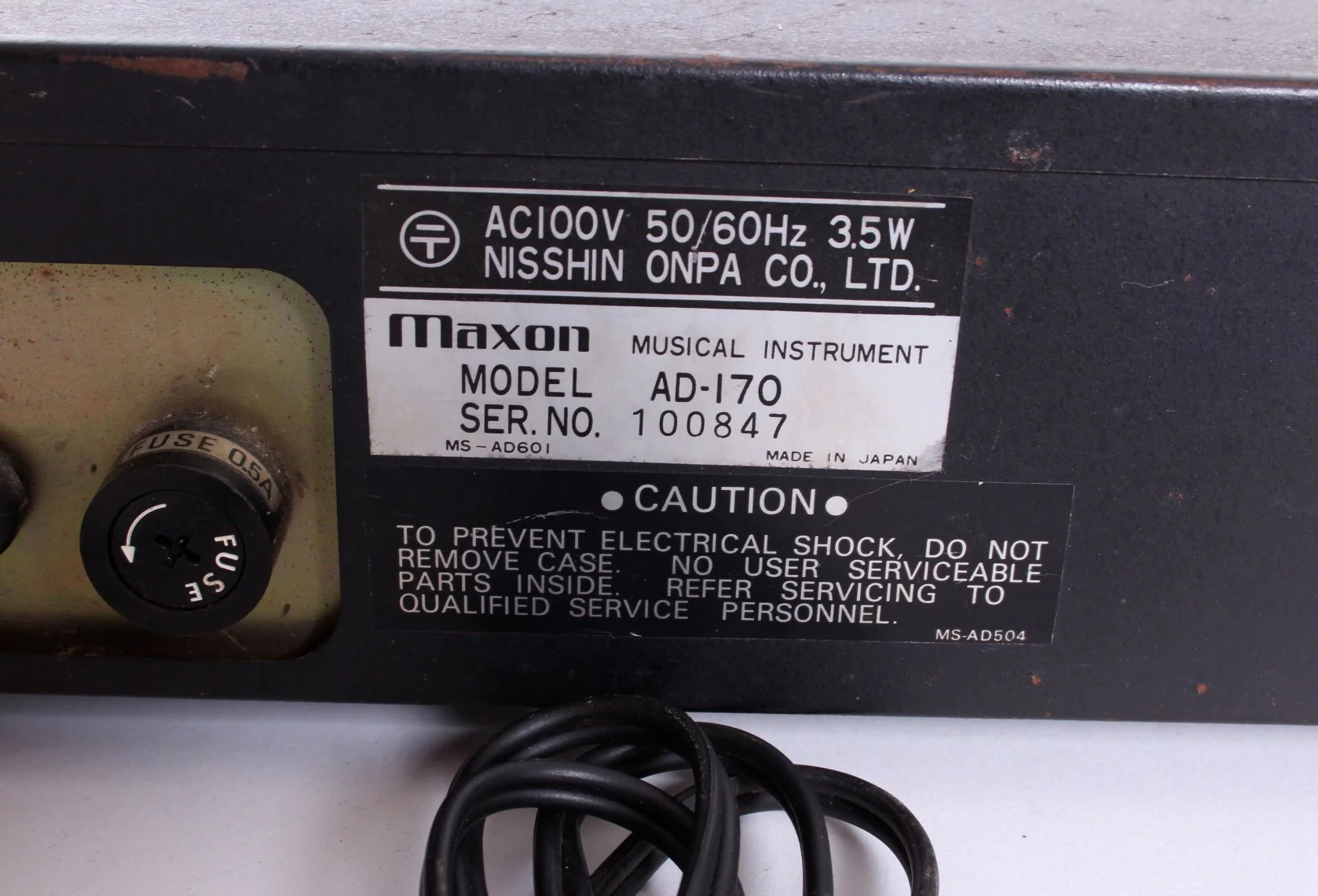 1980 Maxon Analog Delay AD-170 - Image 7