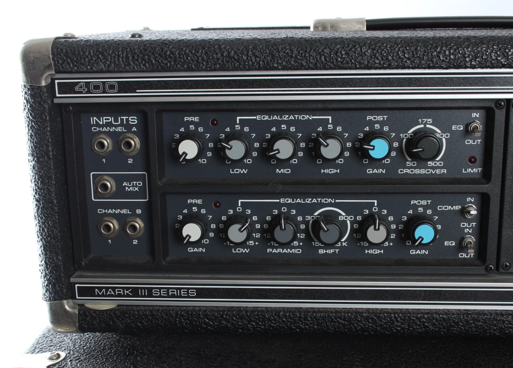 1980 Peavey 400 Bass Power Pak Mark III w/ 2x15" cabinet - Image 3