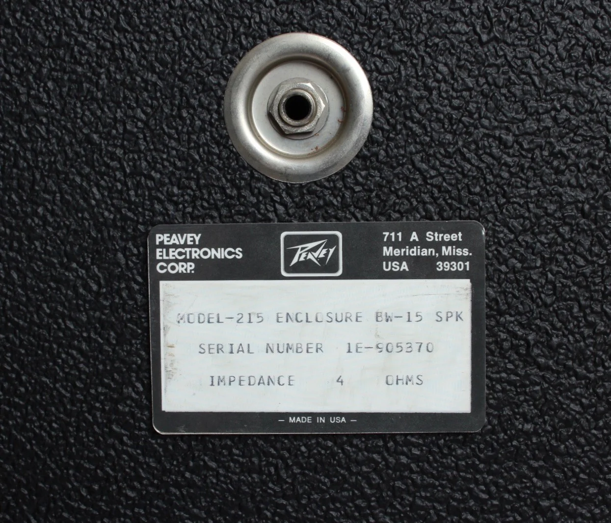 1980 Peavey 400 Bass Power Pak Mark III w/ 2x15" cabinet - Image 5