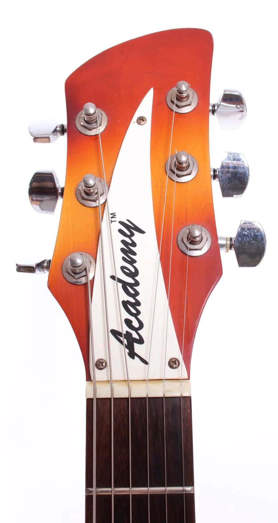 1980s Academy Rickenbacker 330 Replica jetglo - Image 5