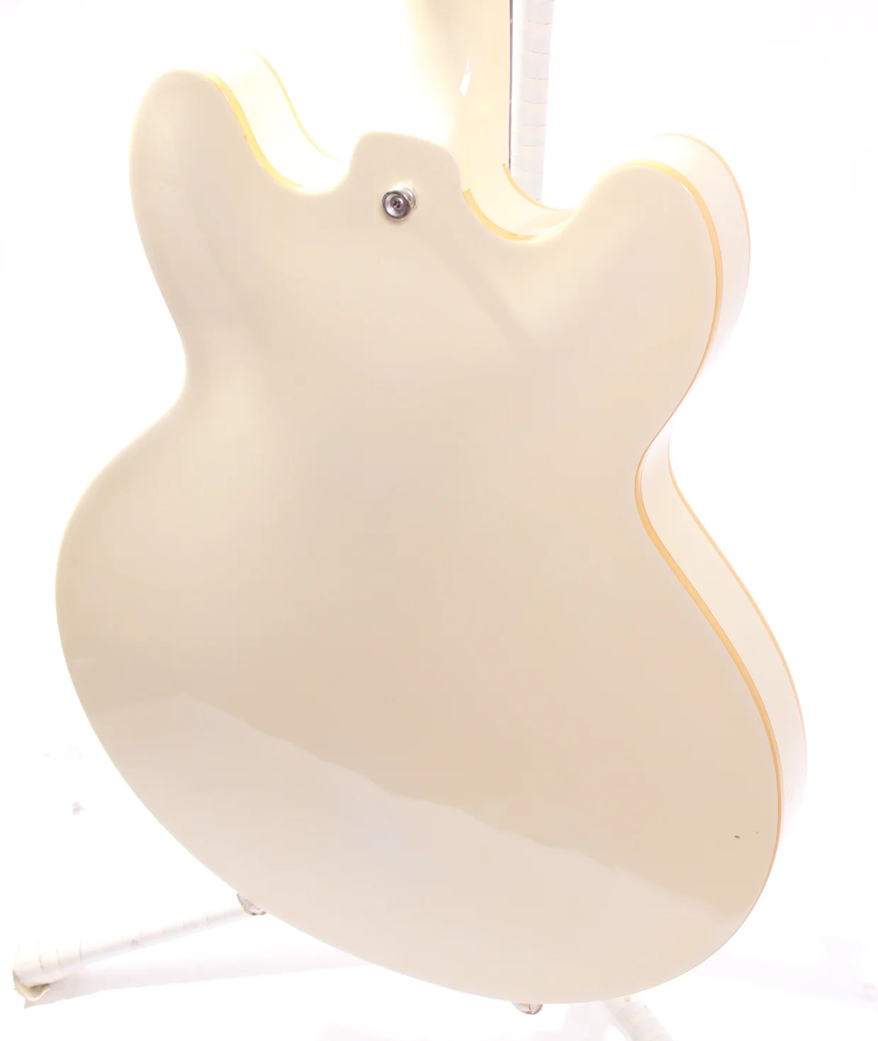 1980s Burny EB-2 Rivoli Bass polaris white - Image 8