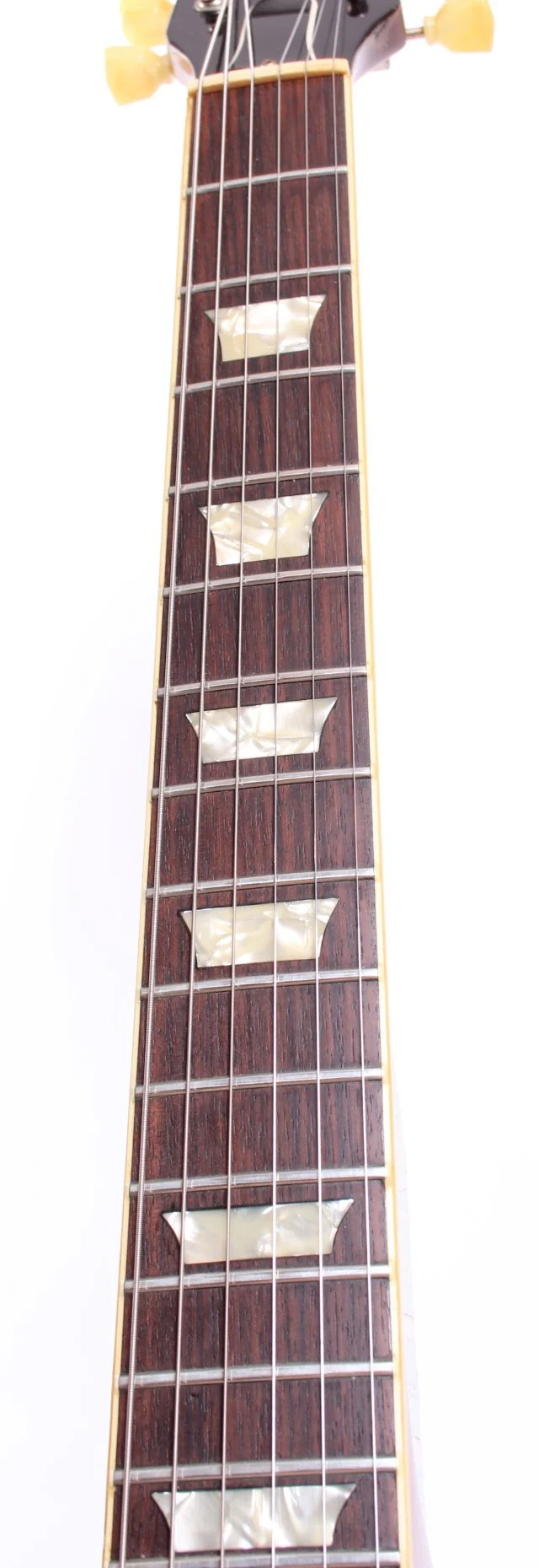 1980s Burny Les Paul Standard Flametop Reissue honey burst - Image 4