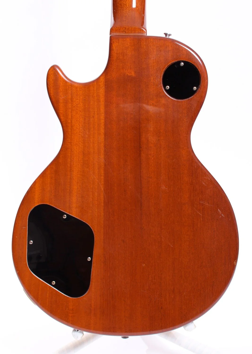 1980s Burny Les Paul Standard Flametop Reissue honey burst - Image 7