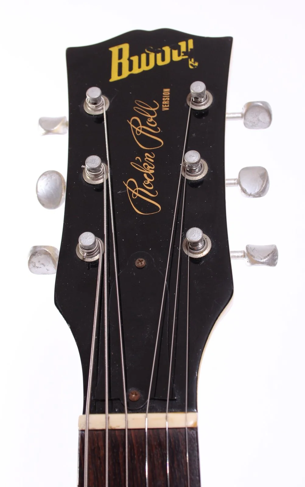 1980s Burny SG Junior "Rock N Roll Version" polaris white - Image 5
