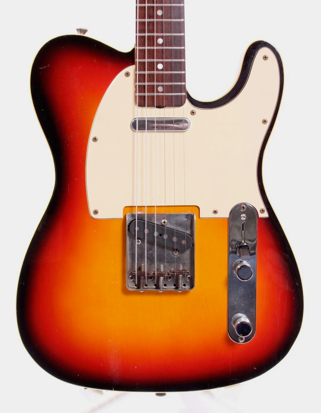 1980s Fender Custom Telecaster 64 Reissue replica sunburst - Image 2
