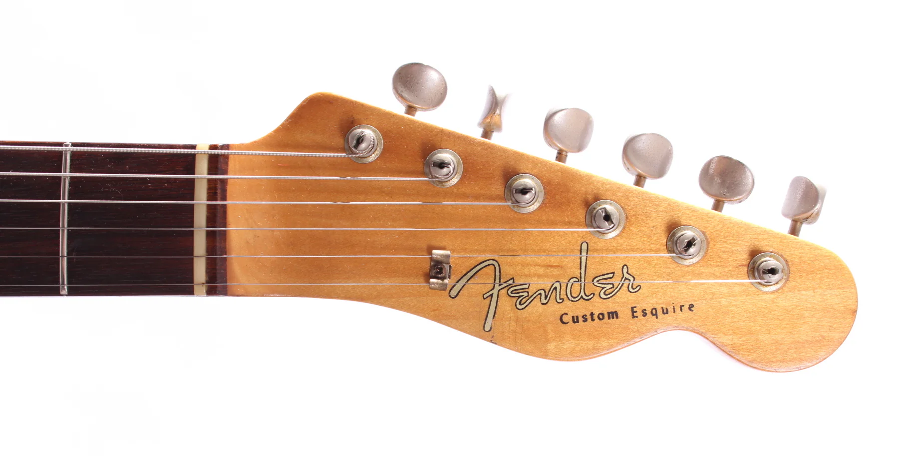 1980s Fender Custom Telecaster 64 Reissue replica sunburst - Image 5