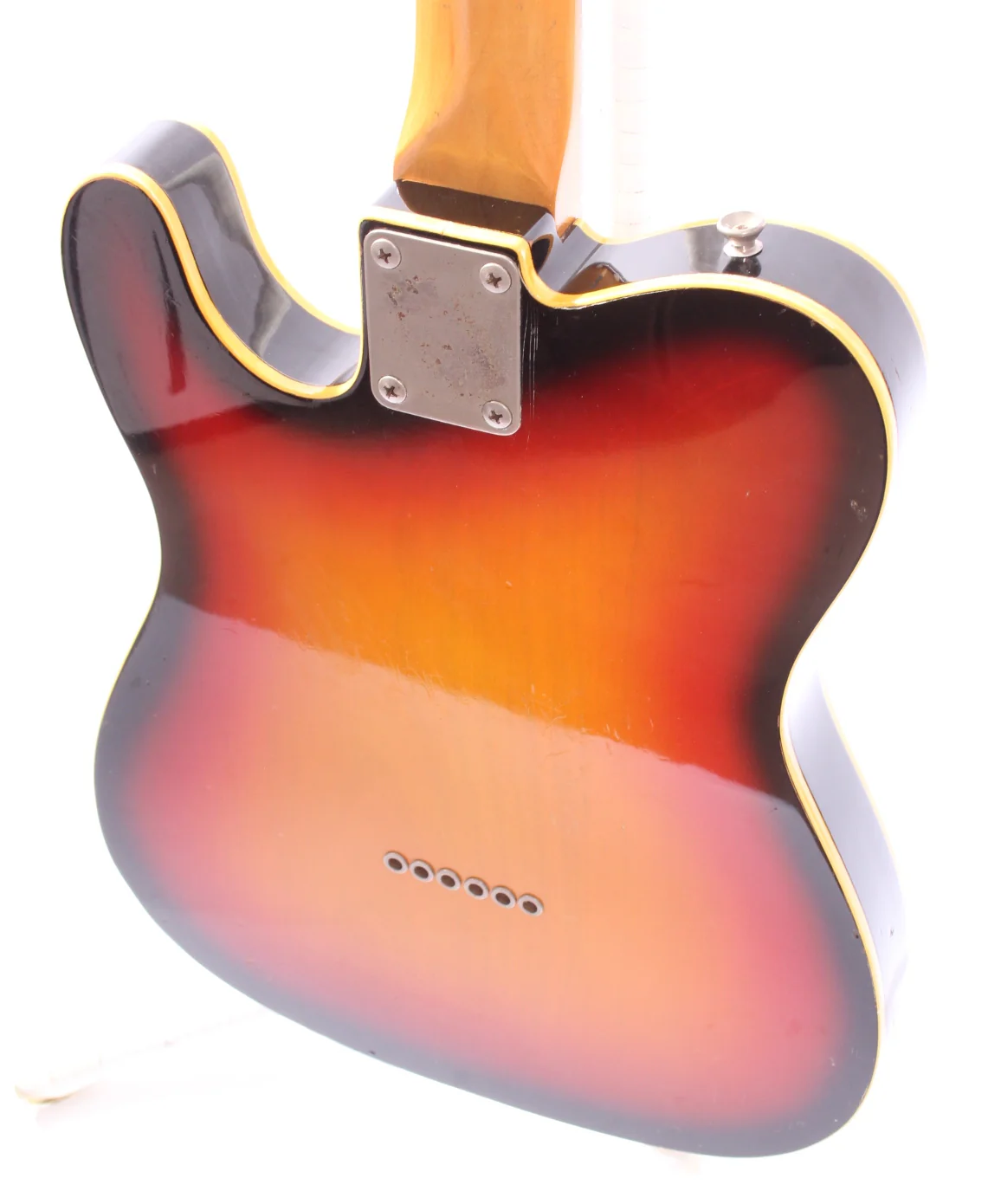 1980s Fender Custom Telecaster 64 Reissue replica sunburst - Image 8