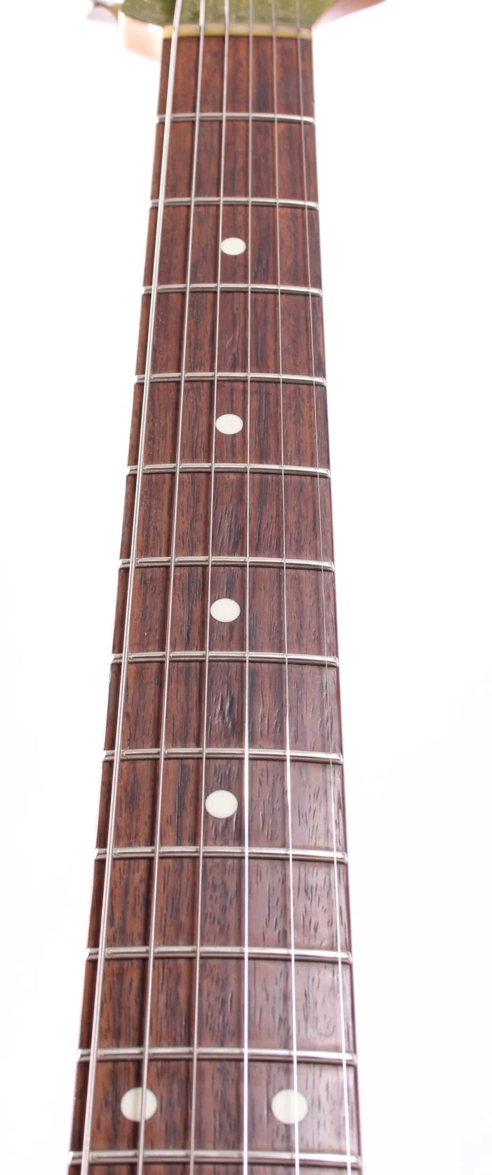 1980s Fender Stratocaster 62 Reissue green metallic - Image 4