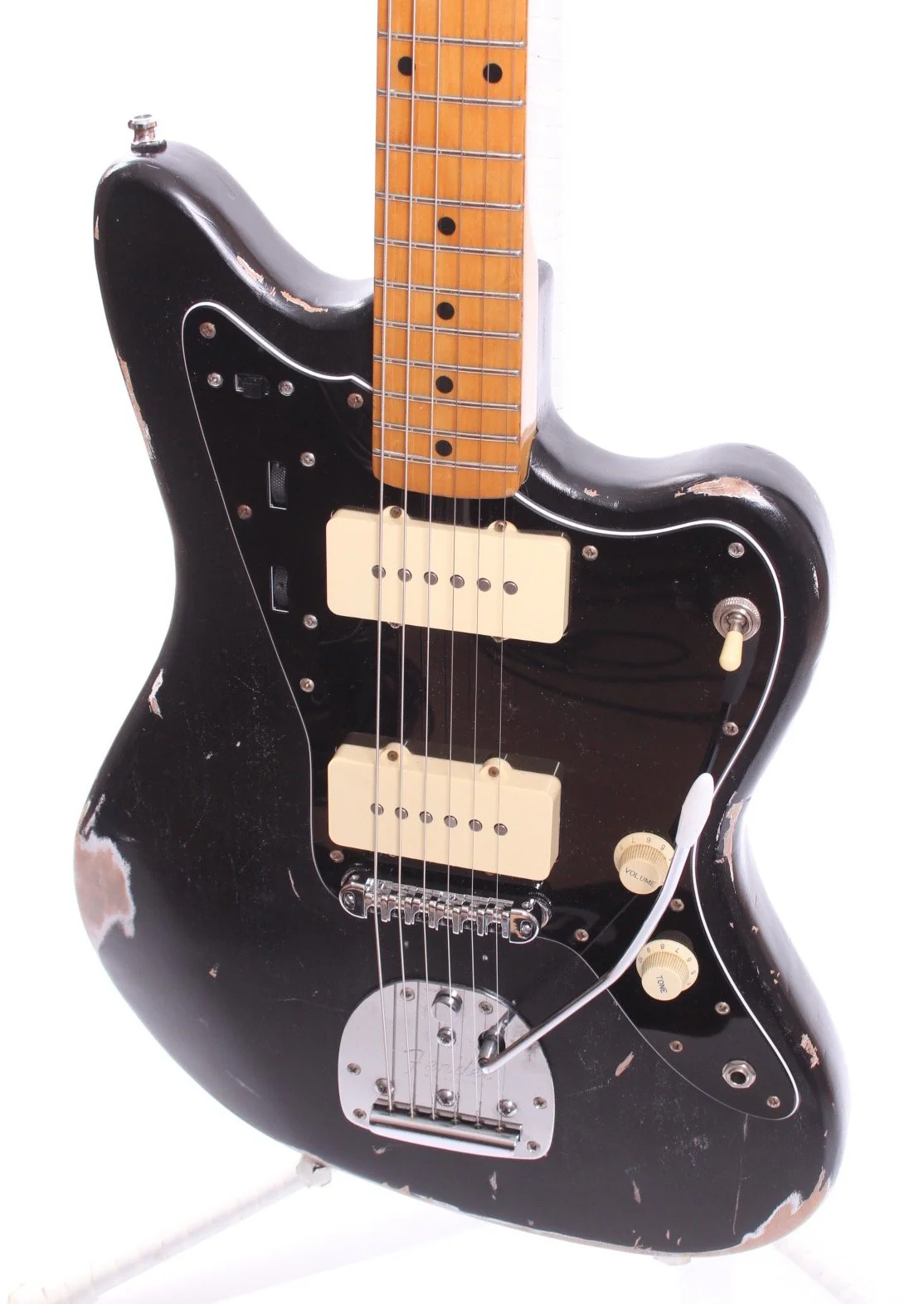 1980s Fender Tokai Jazzmaster black - Image 3