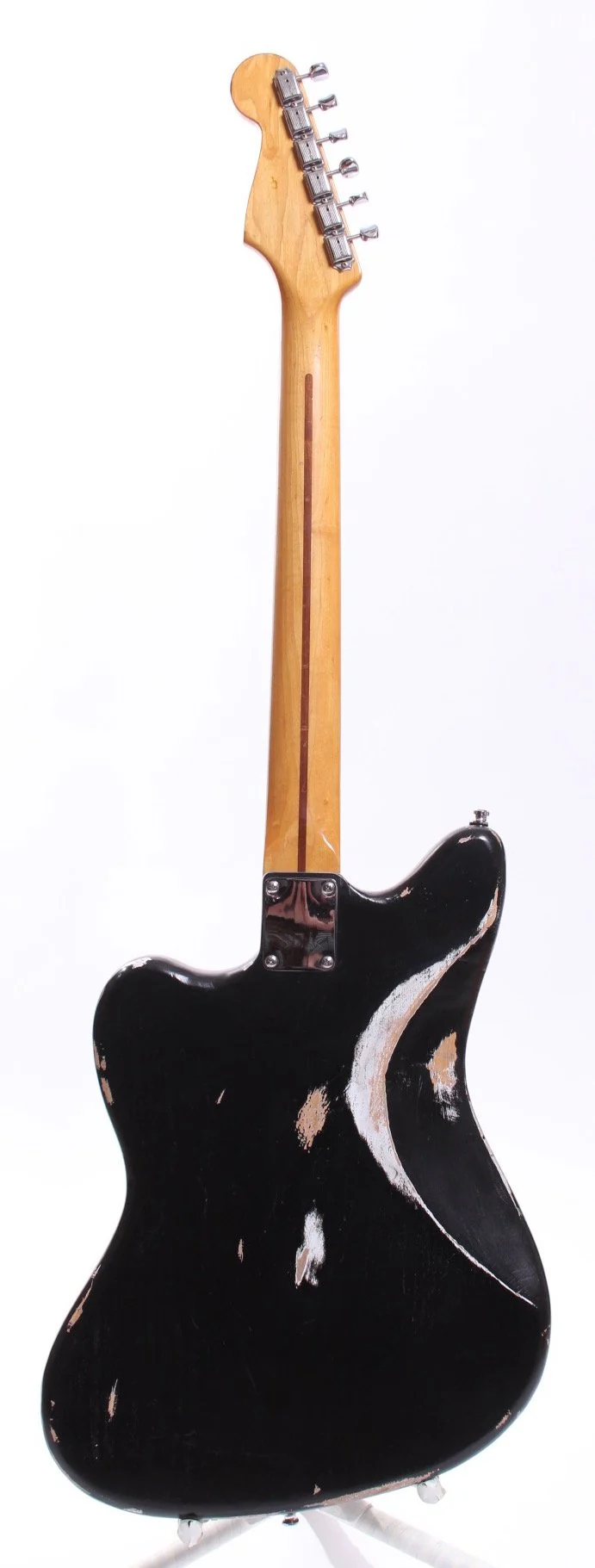 1980s Fender Tokai Jazzmaster black - Image 6