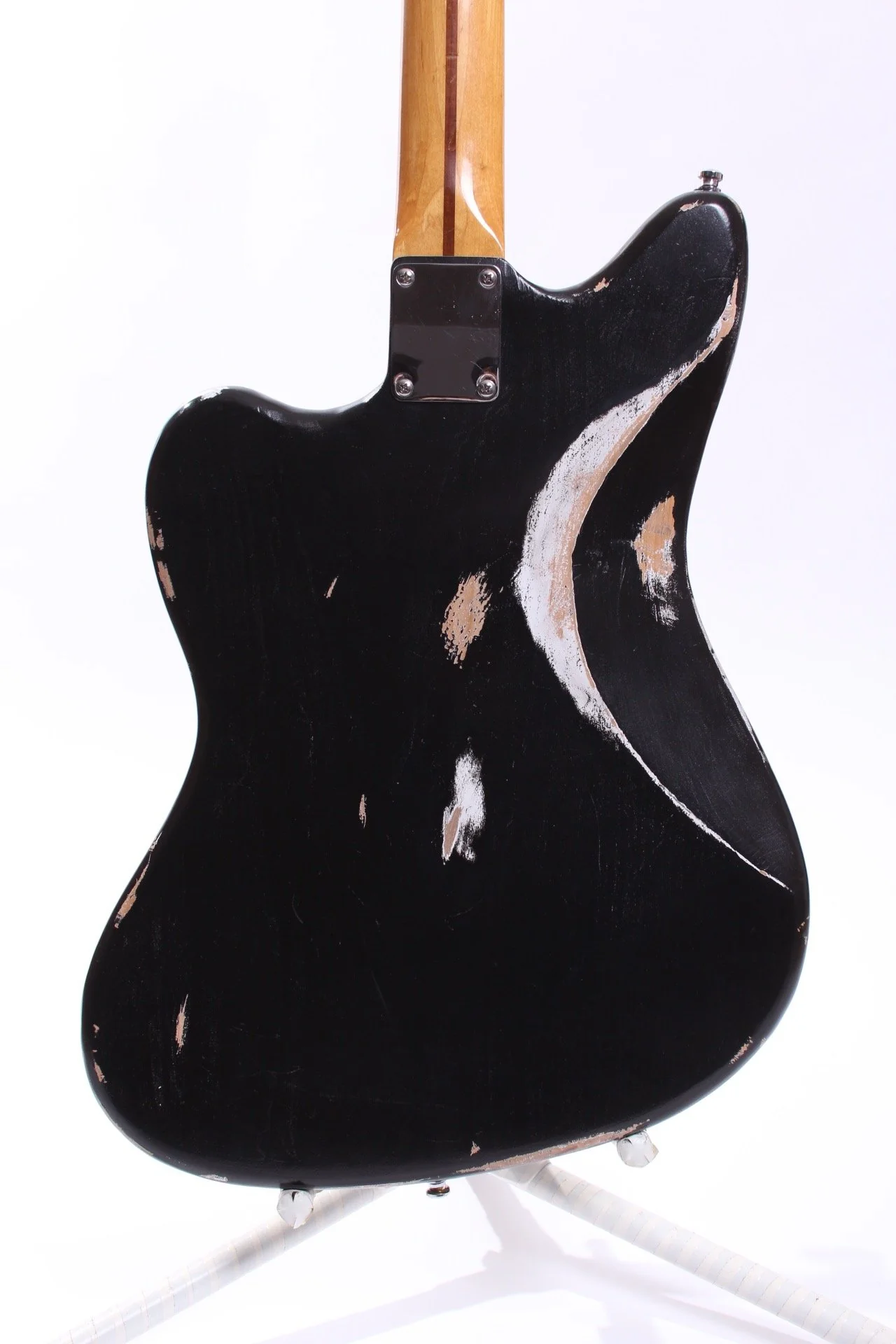 1980s Fender Tokai Jazzmaster black - Image 7