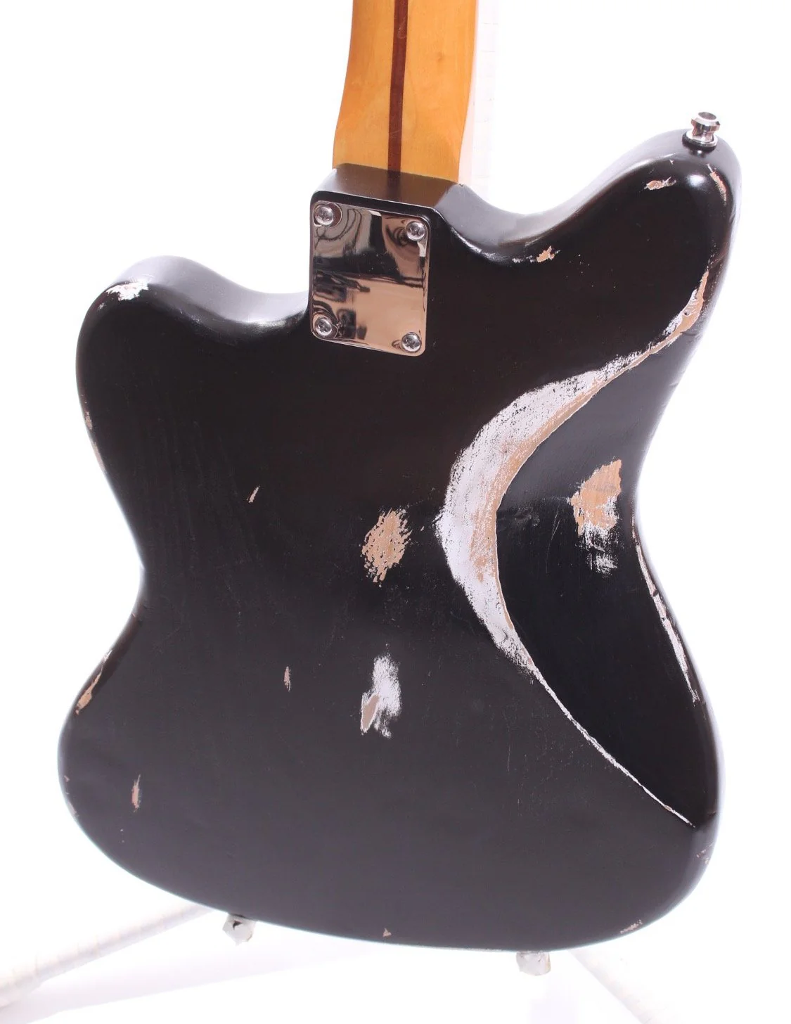 1980s Fender Tokai Jazzmaster black - Image 8
