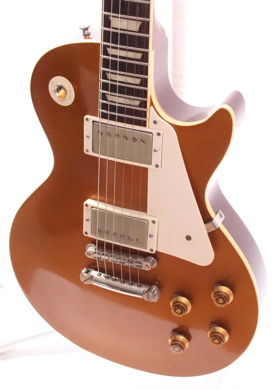 1980s Gibson Les Paul 57 Reissue Replica goldtop - Image 3