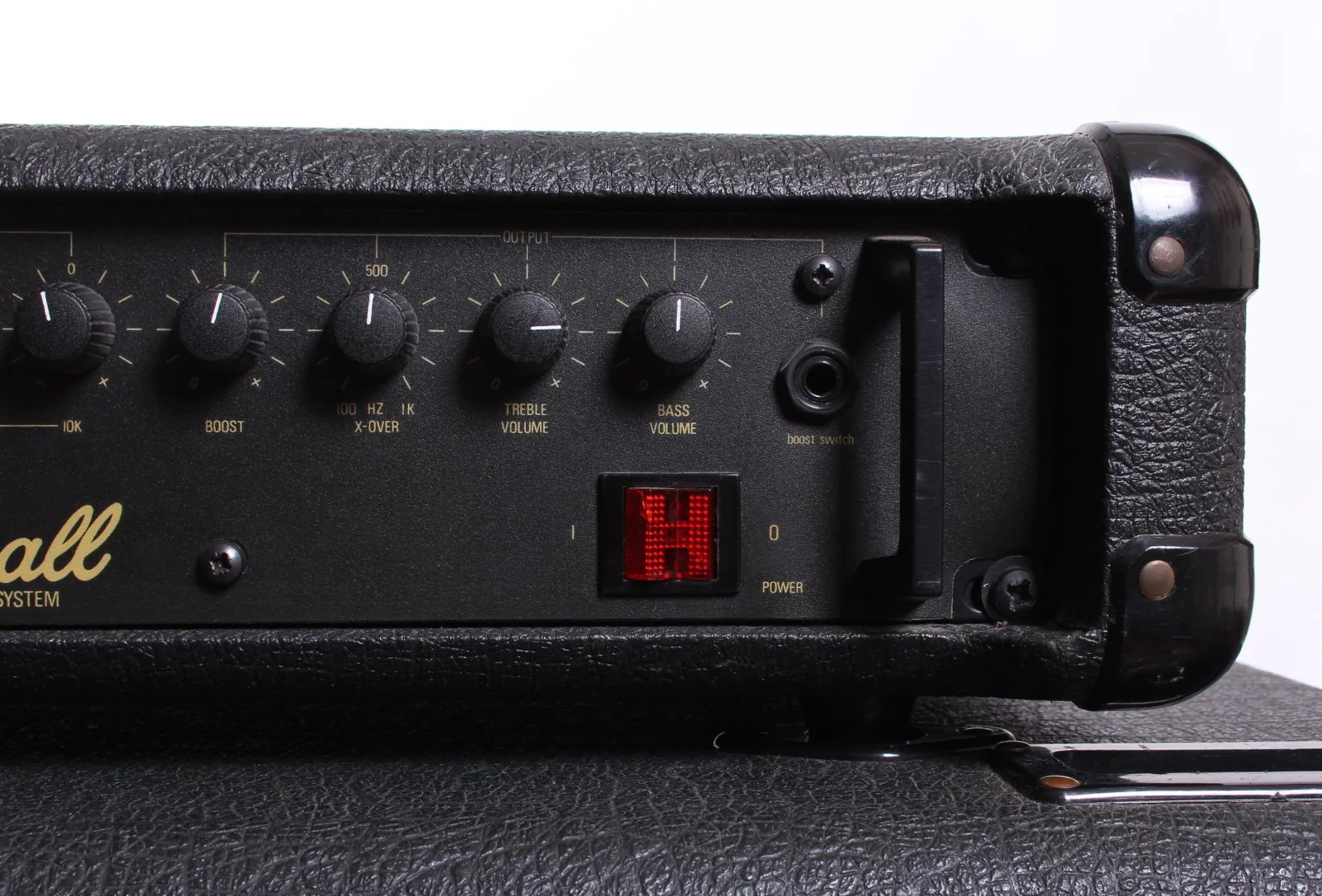 1980s Marshall 3520 Bass Head with 1510 JCM800 cabinet - Image 3