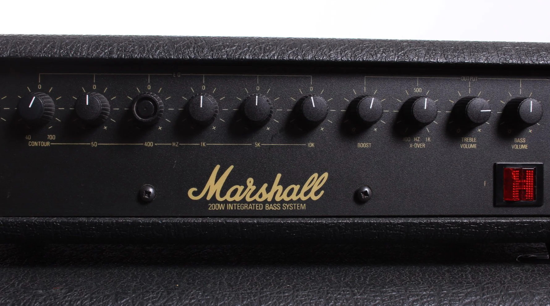 1980s Marshall 3520 Bass Head with 1510 JCM800 cabinet - Image 4