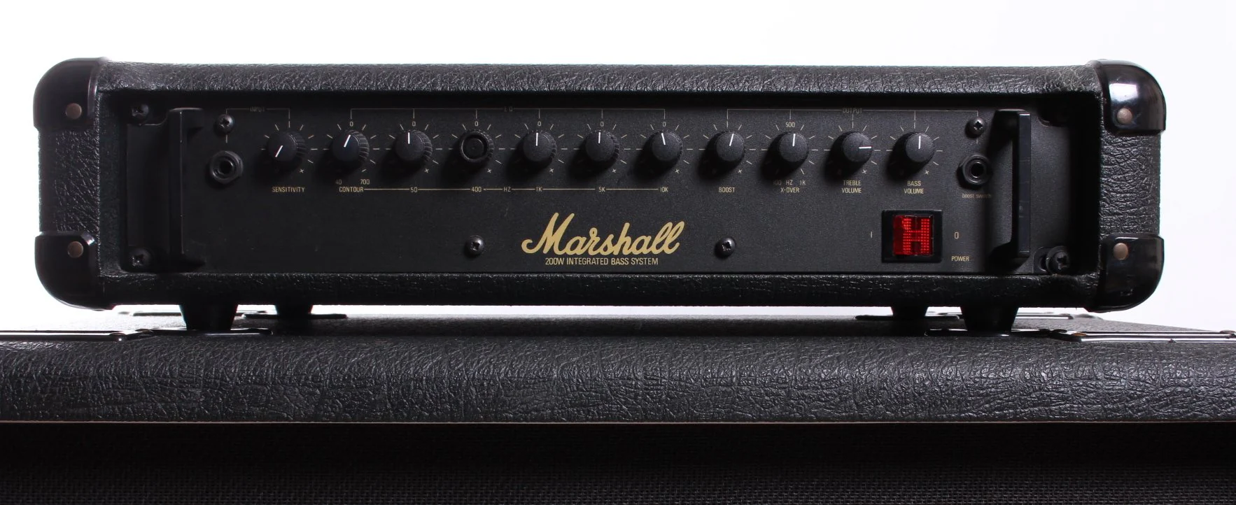 1980s Marshall 3520 Bass Head with 1510 JCM800 cabinet - Image 6