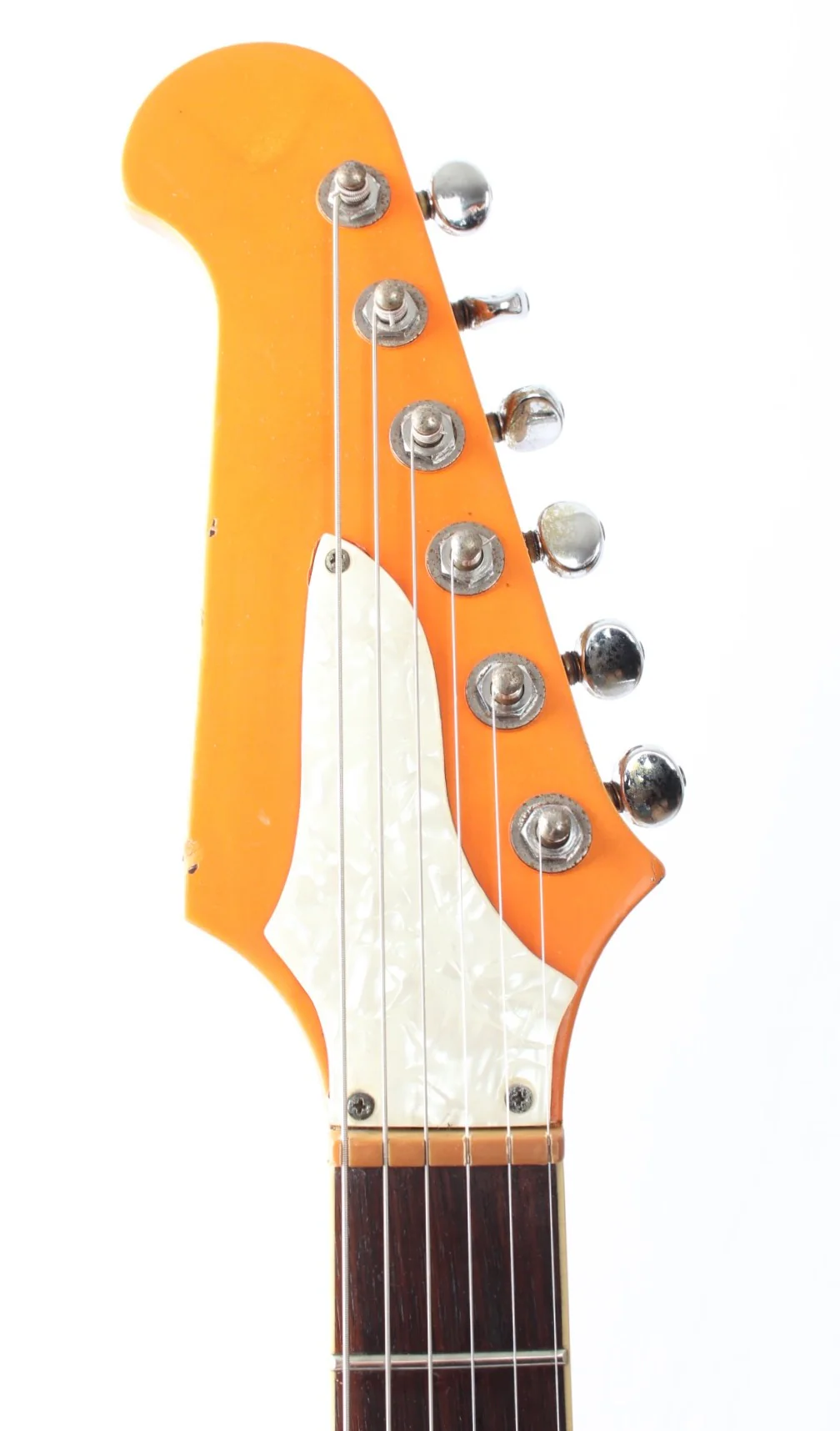 1980s Meriken by Samick Firebird 3x PU capri orange - Image 5