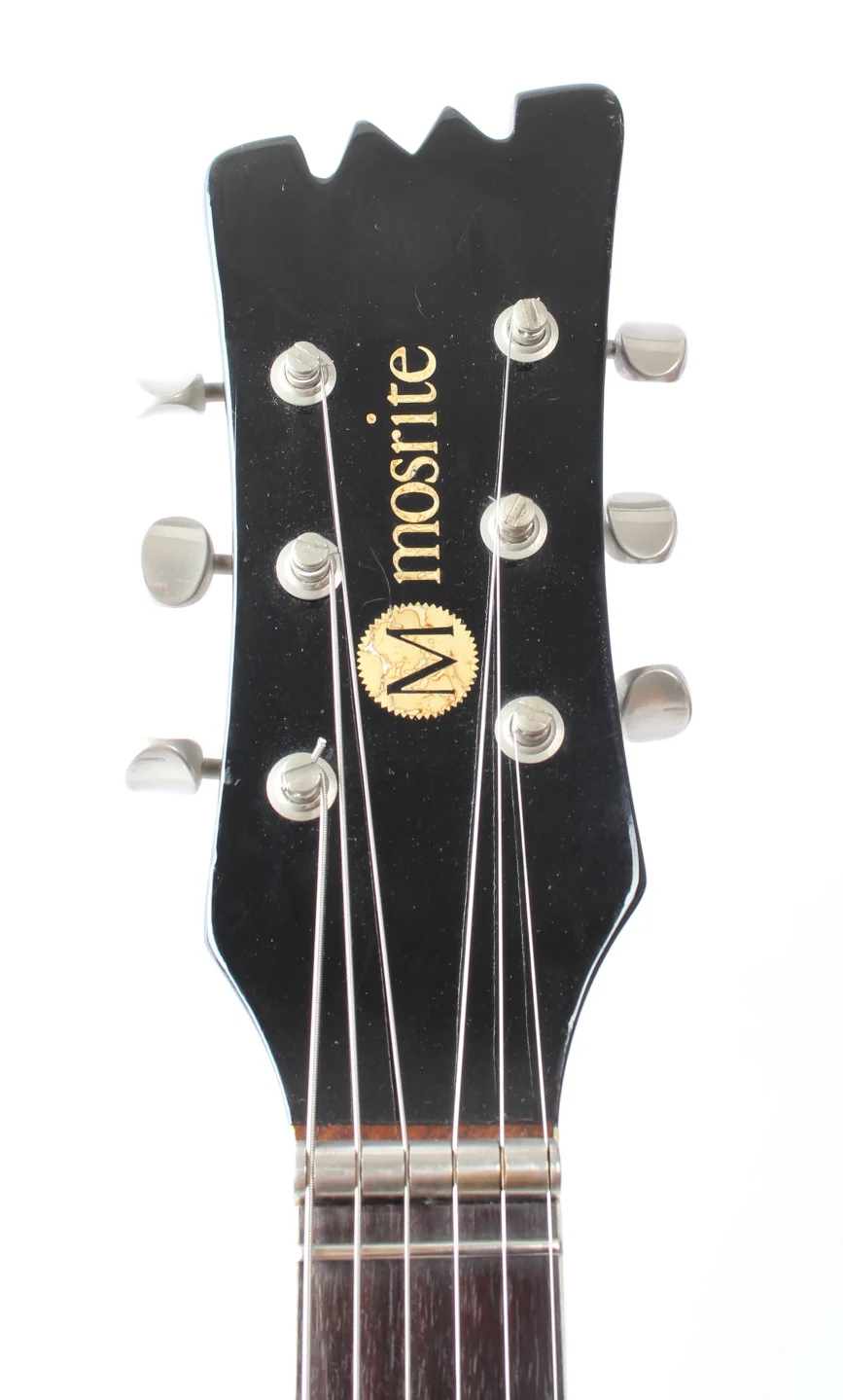 1980s Mosrite Mark I '65 Reissue black - Image 5