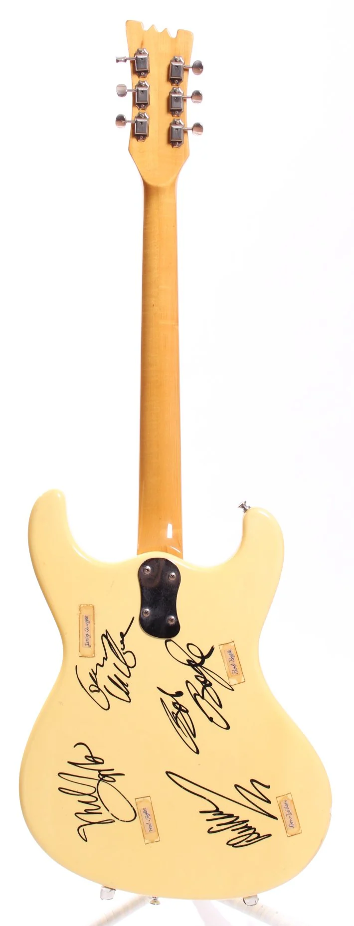 1980s Mosrite The Ventures MKI 1965 Reissue white - Image 6