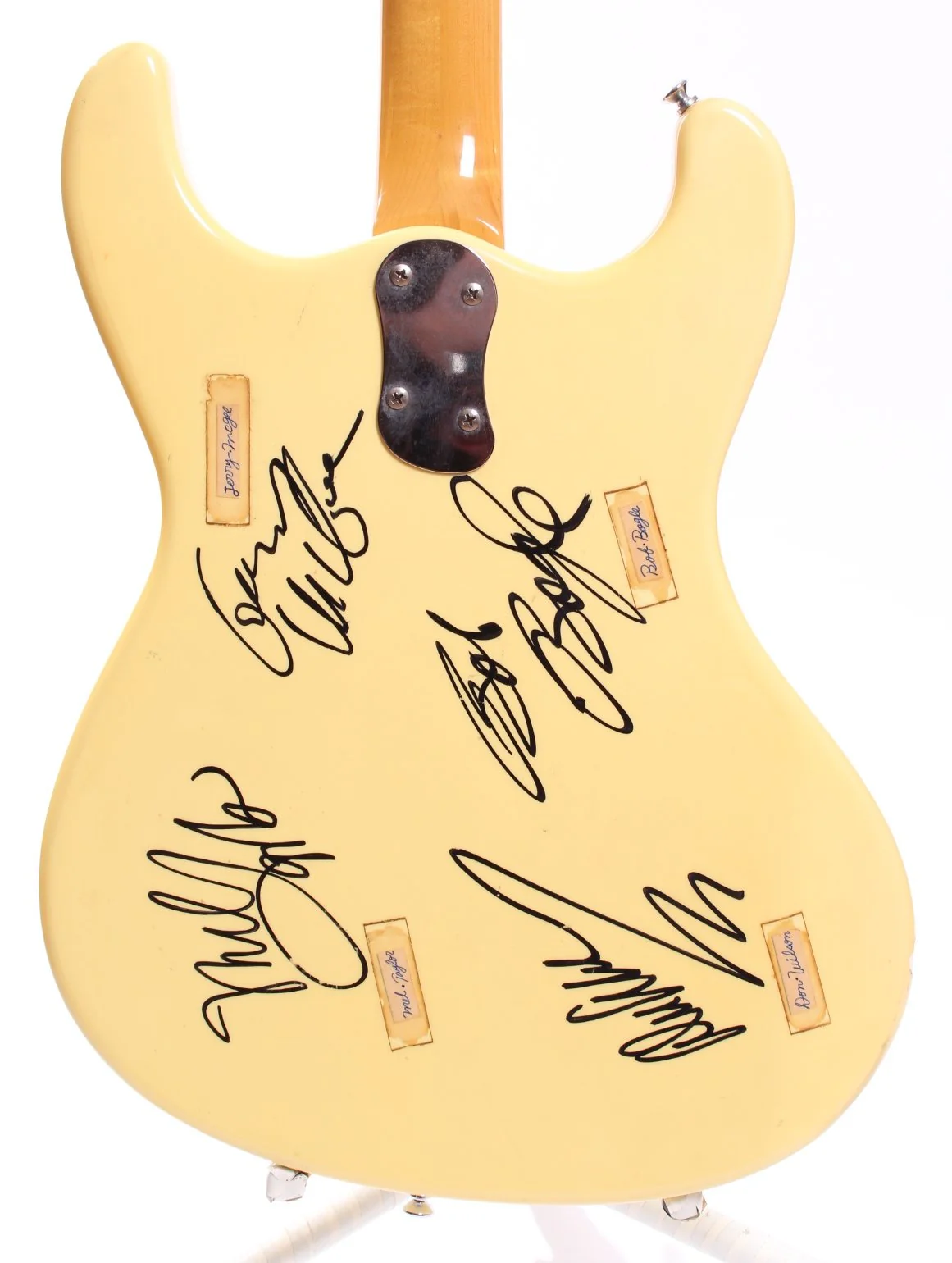 1980s Mosrite The Ventures MKI 1965 Reissue white - Image 7