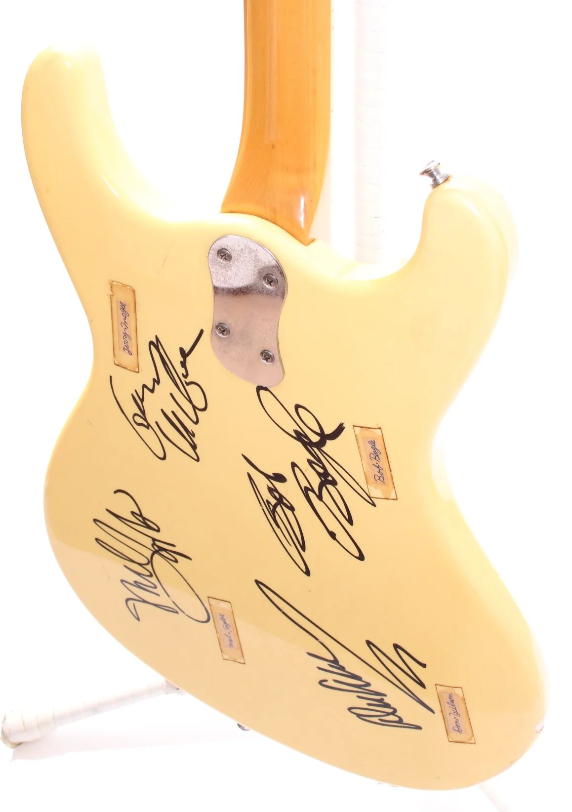 1980s Mosrite The Ventures MKI 1965 Reissue white - Image 8