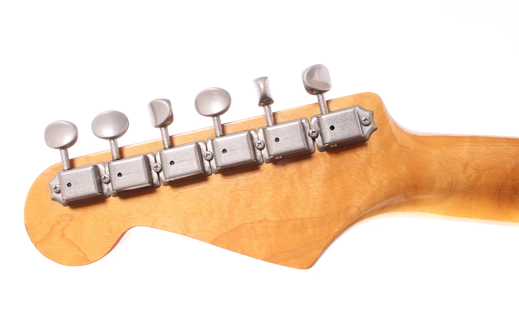 1980s Mystery Stratocaster '65 Reissue metallic pink - Image 10