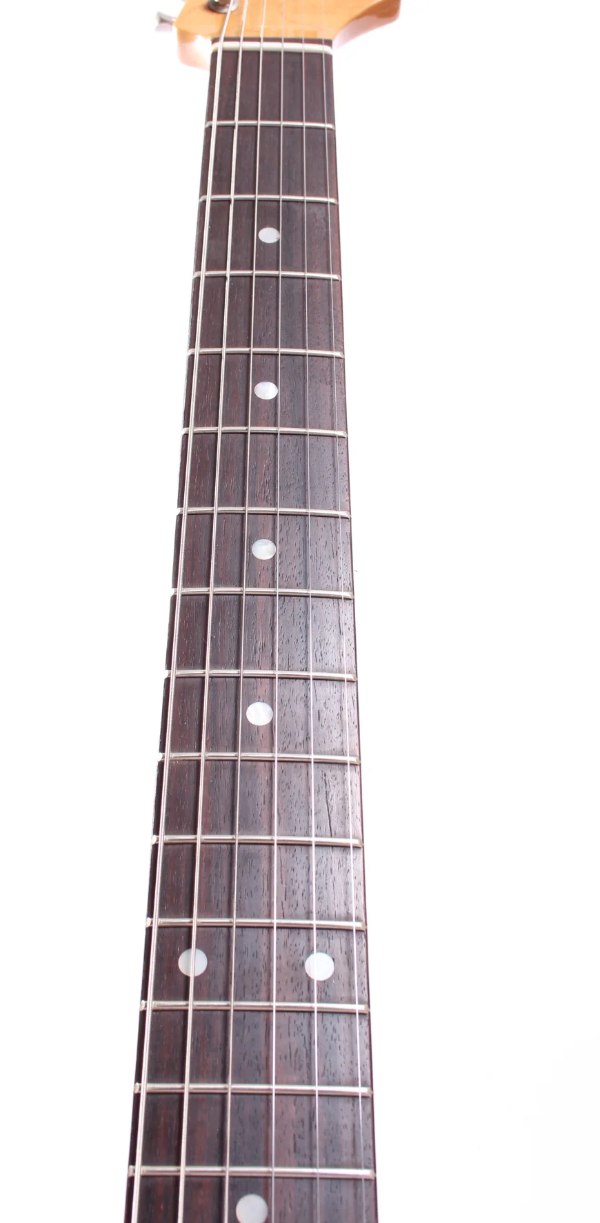 1980s Mystery Stratocaster '65 Reissue metallic pink - Image 4