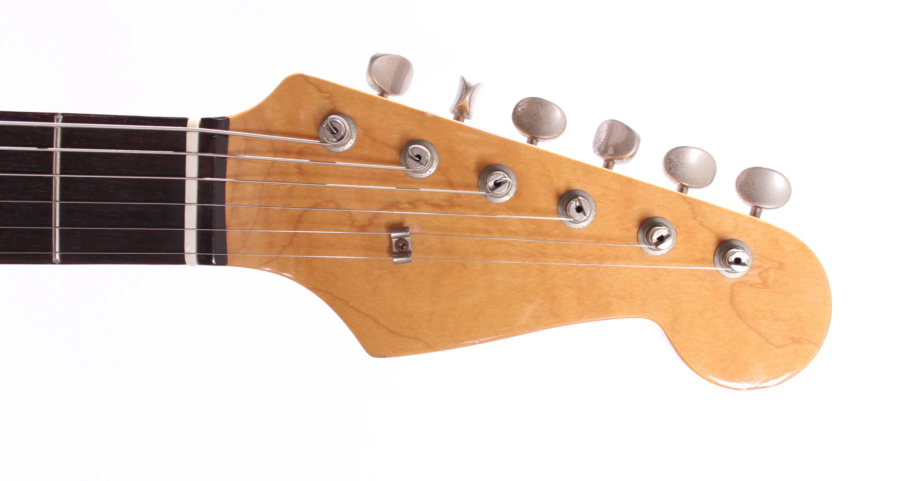 1980s Mystery Stratocaster '65 Reissue metallic pink - Image 5