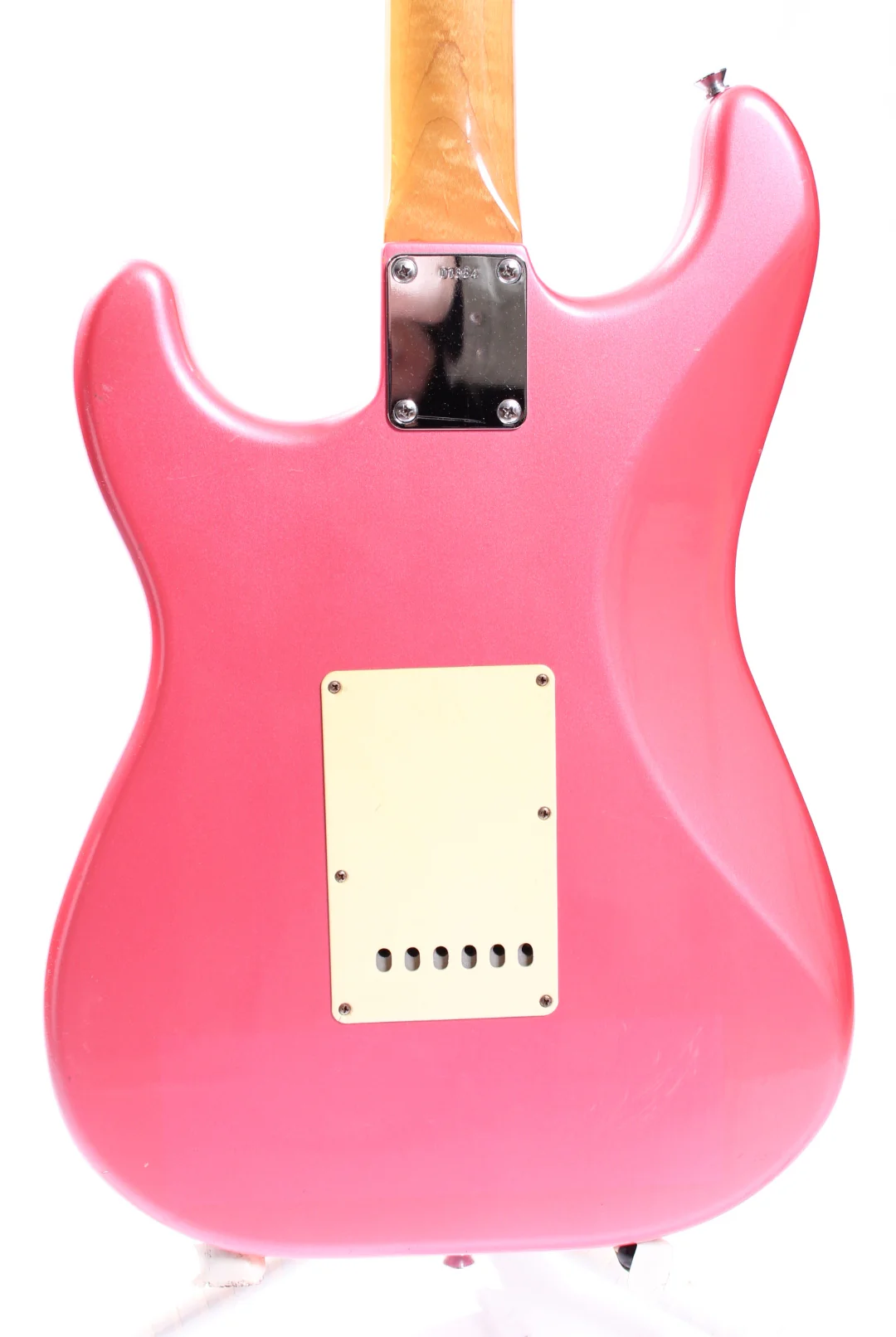 1980s Mystery Stratocaster '65 Reissue metallic pink - Image 7