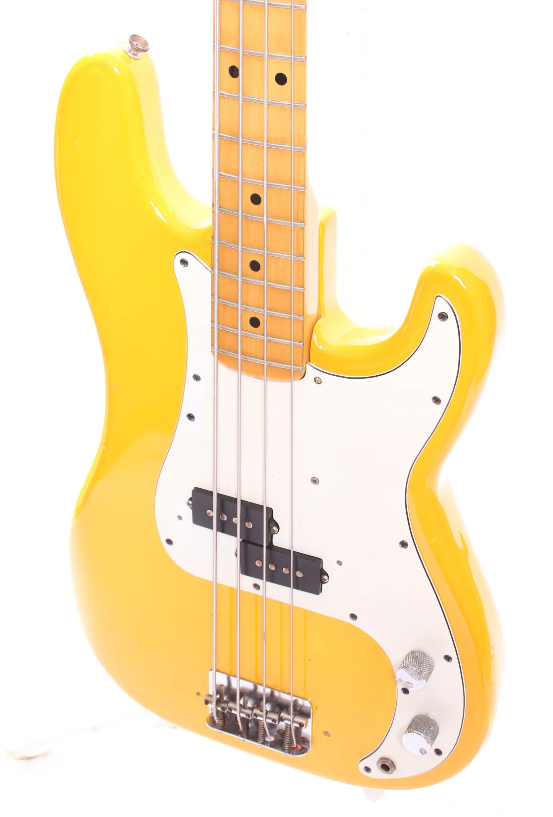 1981 Fender Precision Bass monaco yellow - Image 3
