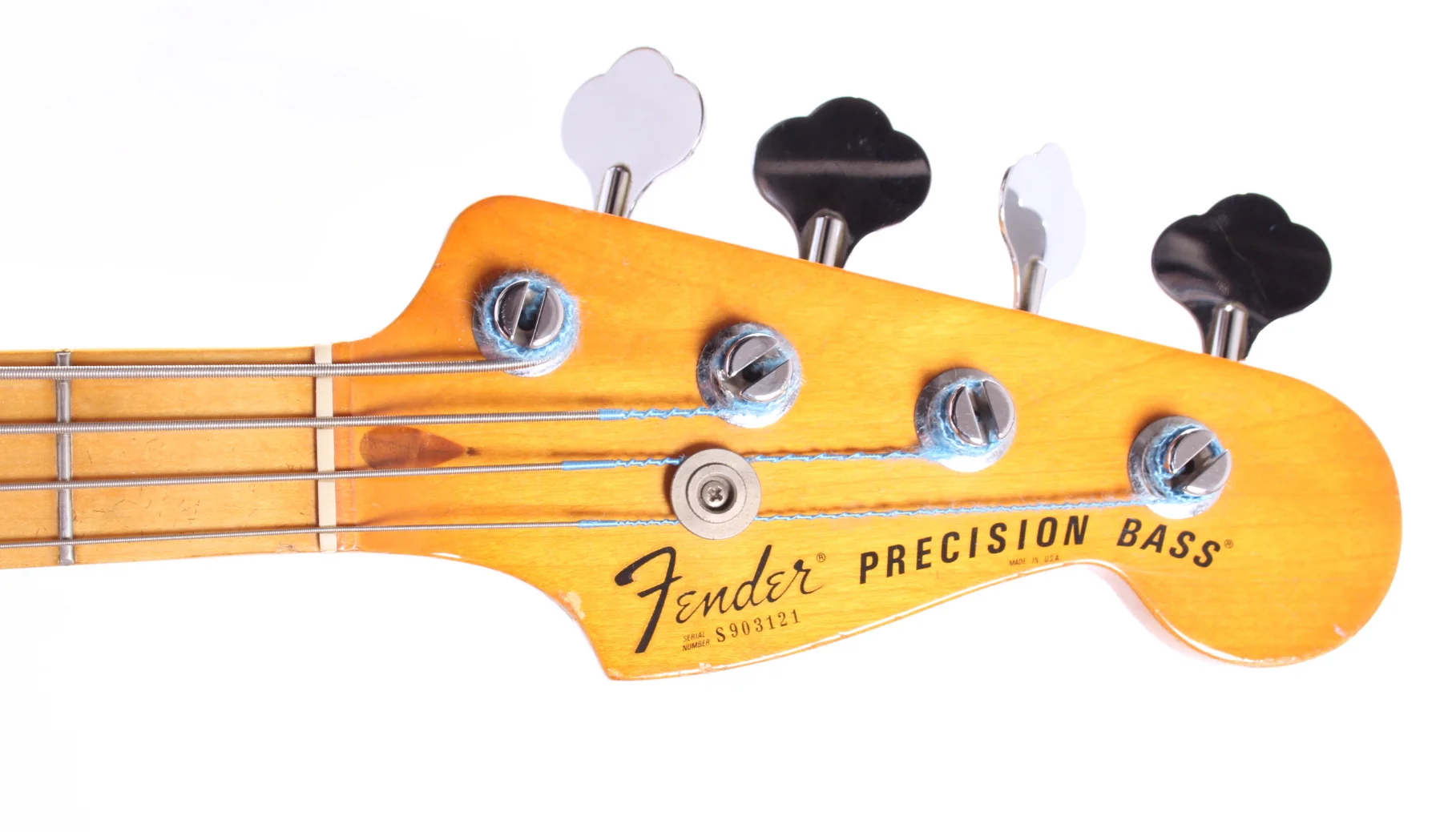1981 Fender Precision Bass monaco yellow - Image 5