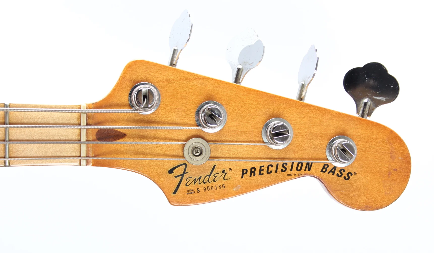 1981 Fender Precision Bass olympic white - Image 5