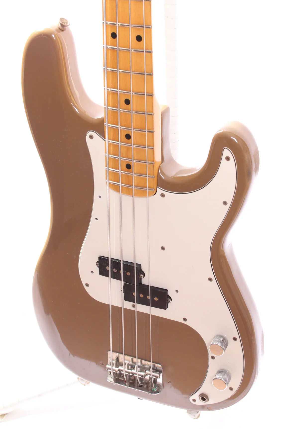 1981 Fender Precision Bass sahara taupe - Image 3