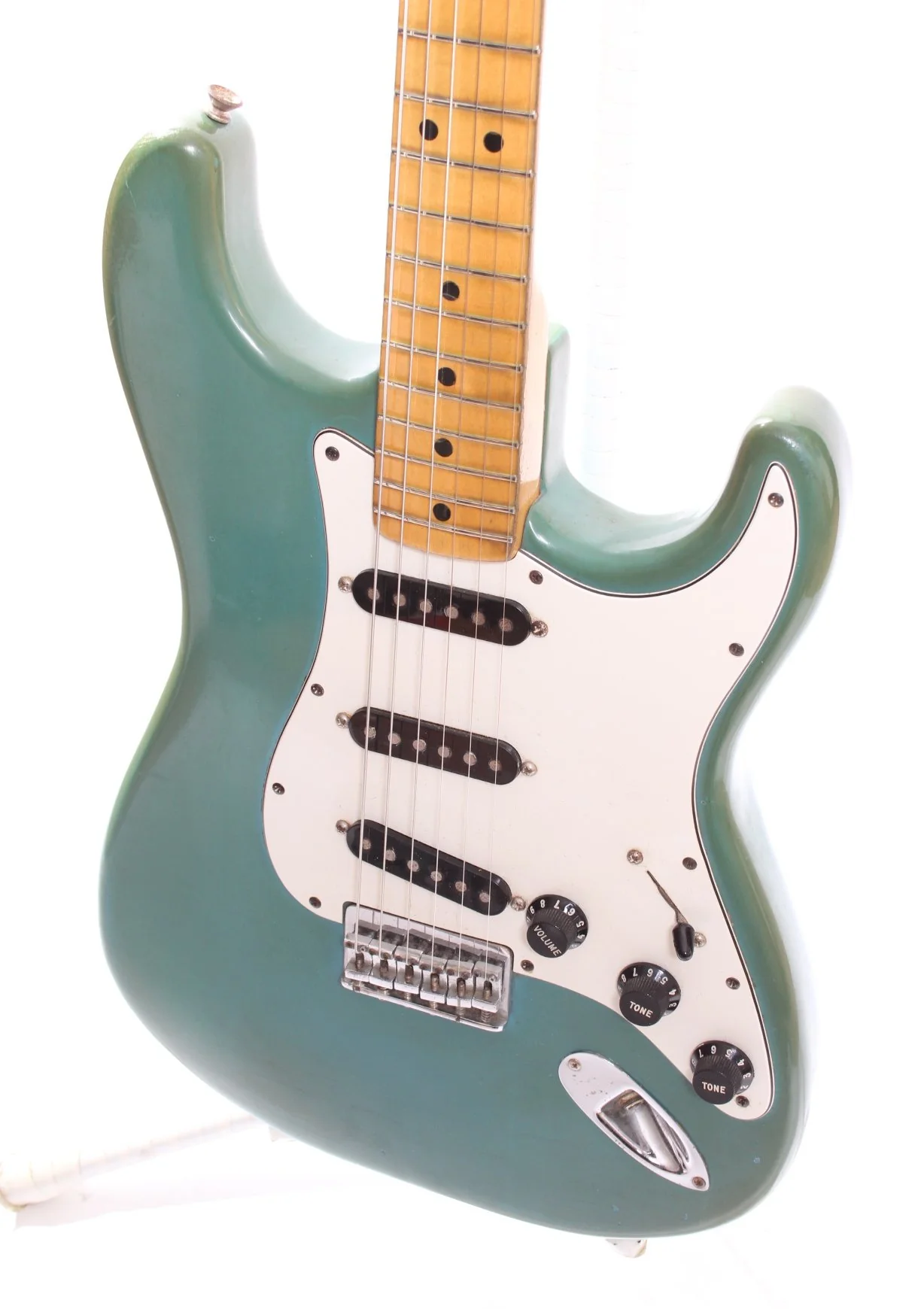 1981 Fender Stratocaster Hardtail maui blue - Image 3