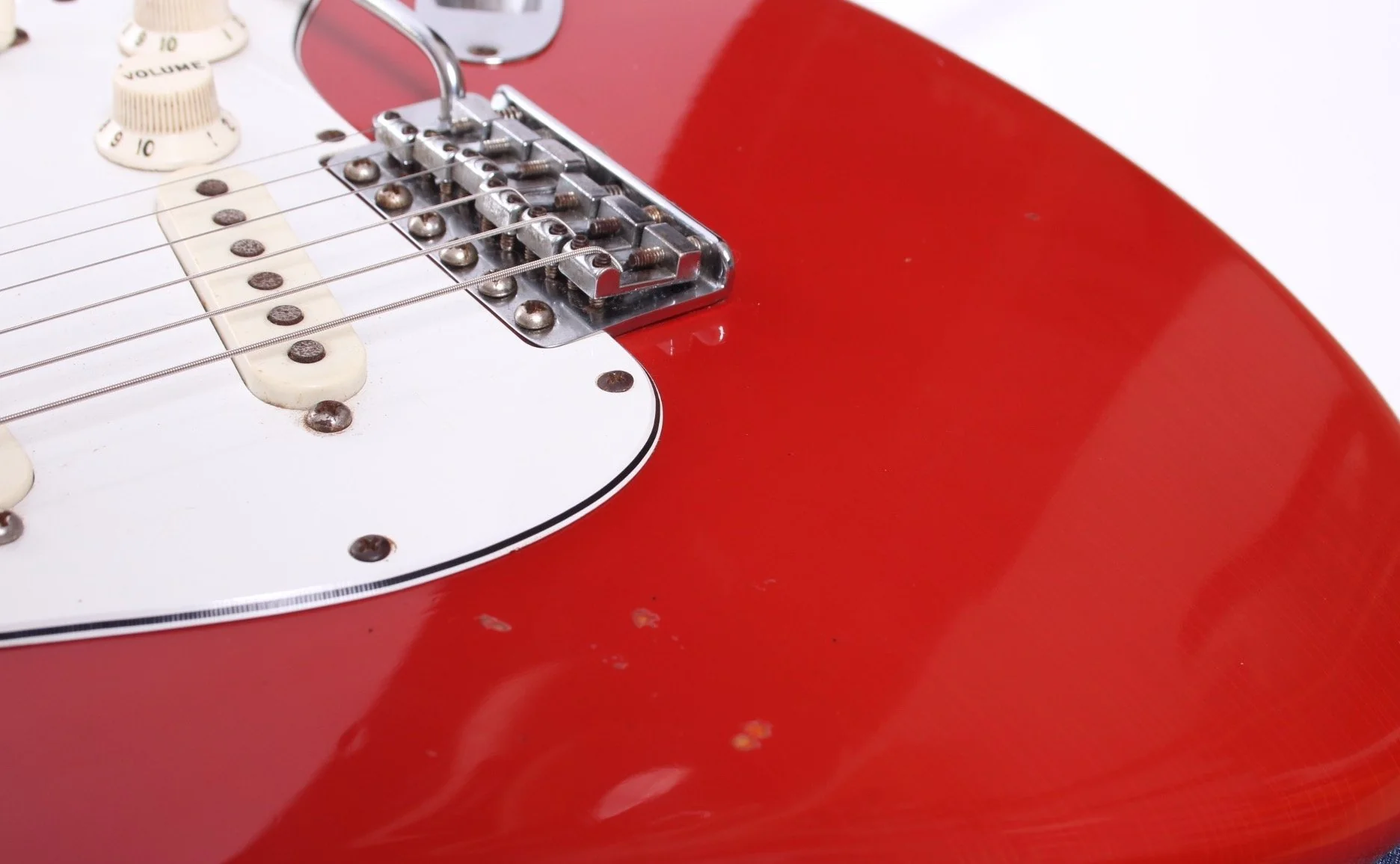 1981 Fender Stratocaster International Color Series morocco red - Image 11