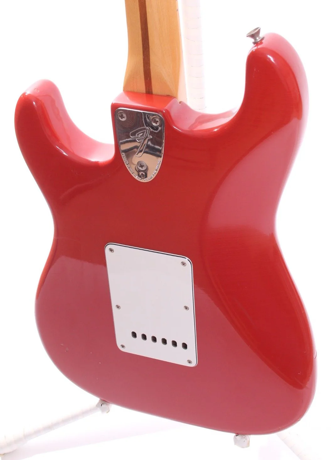 1981 Fender Stratocaster International Color Series morocco red - Image 8