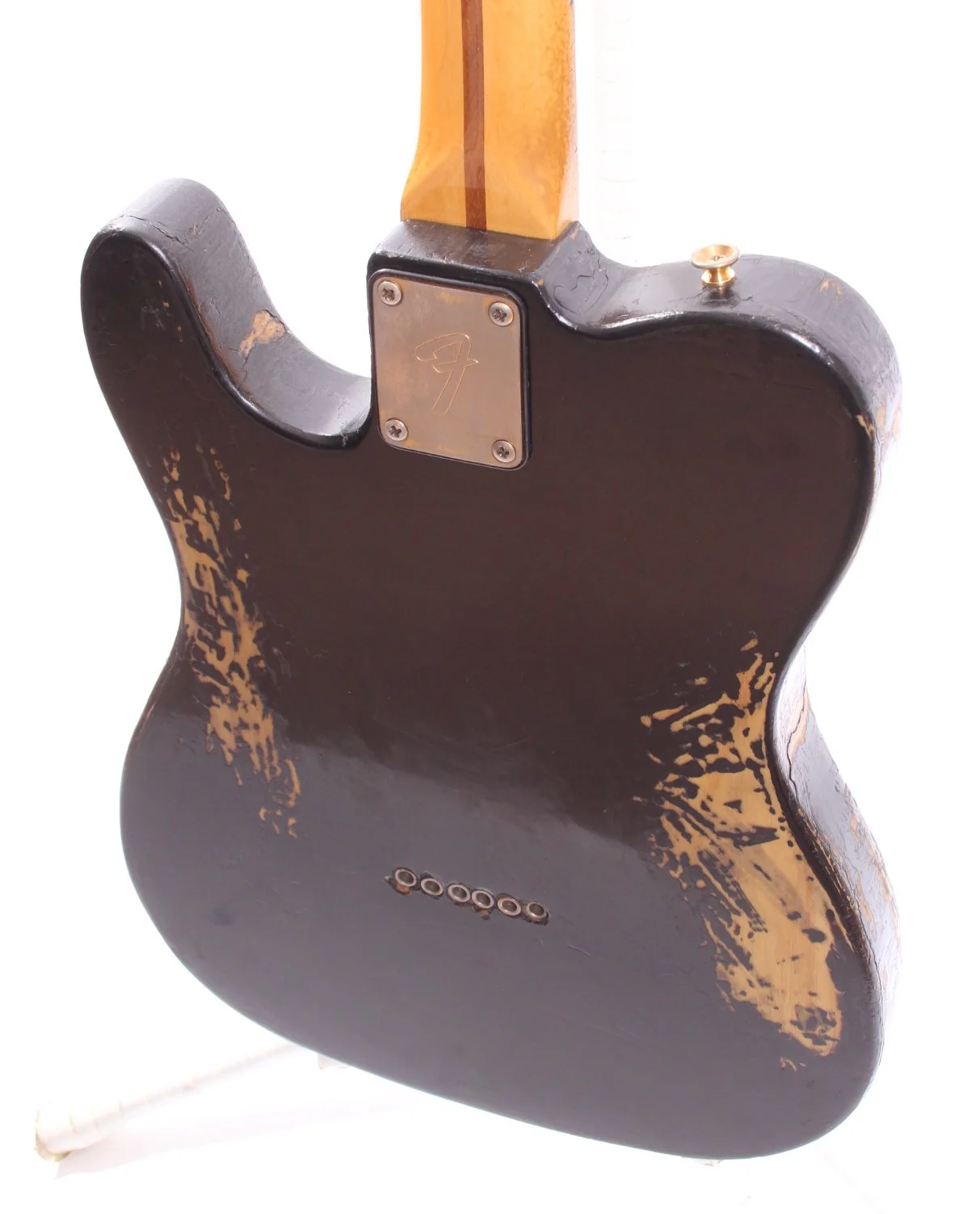 1981 Fender Telecaster black and gold - Image 8