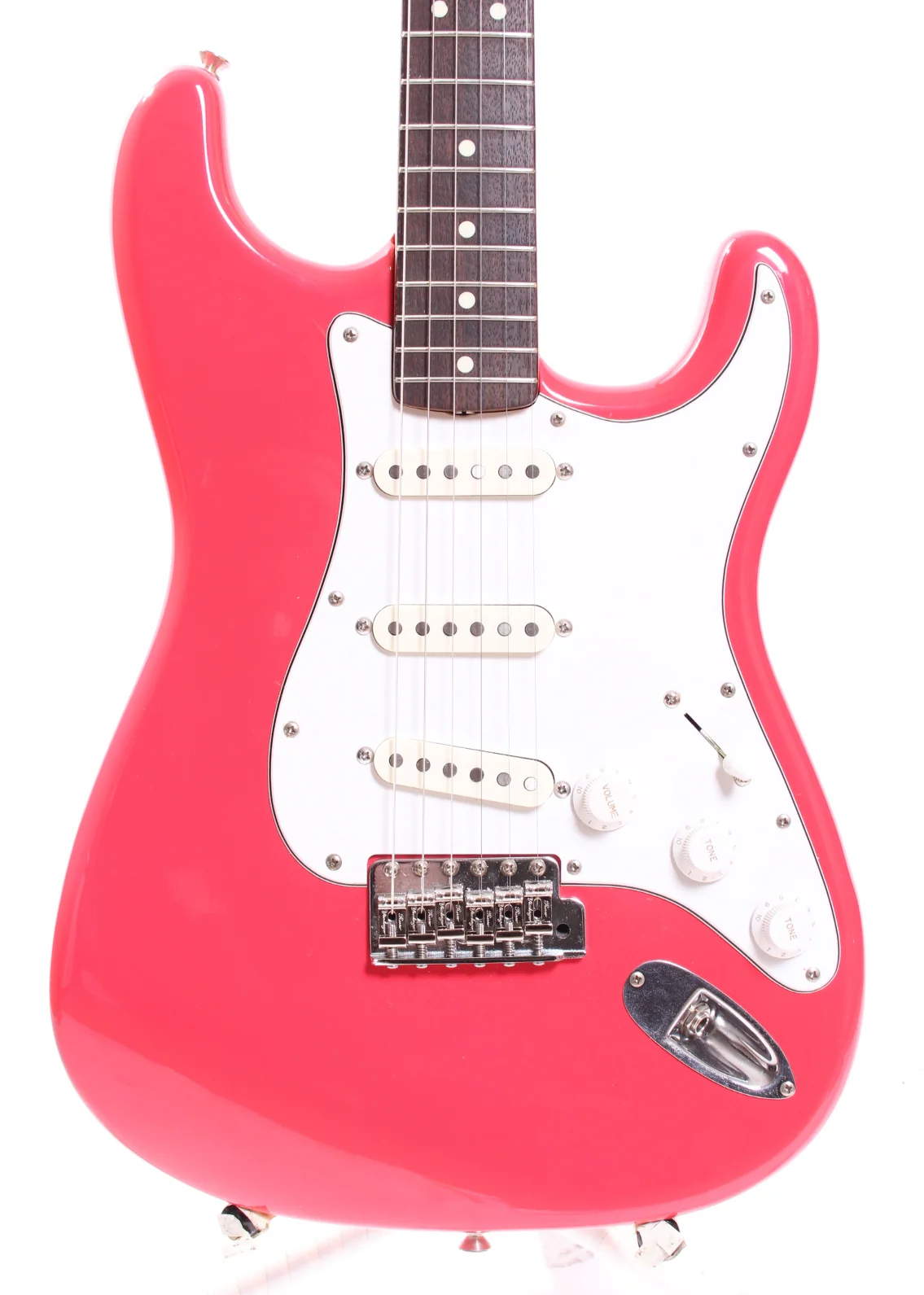 1981 Fernandes Stratocaster 64 Reissue The Revival ESP fiesta red - Image 2